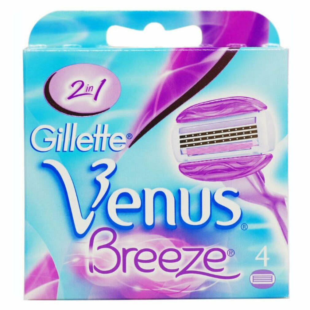 Gillette Rasierklingen Venus Breeze Ersatzklingen (4er Pack)