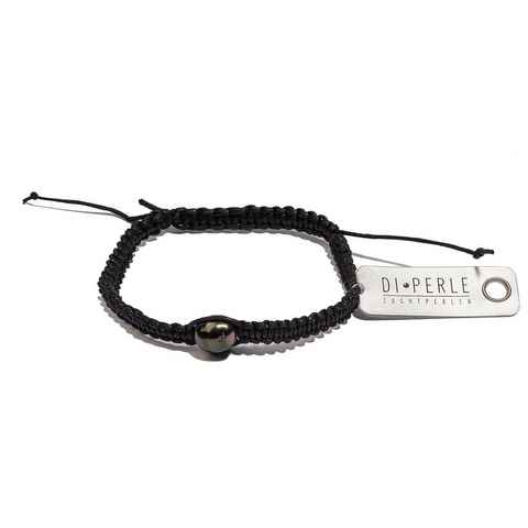 DI PERLE Perlenarmband Damen Perlenschmuck Tahiti Perlen Armband (21 cm), Damen Perlenschmuck