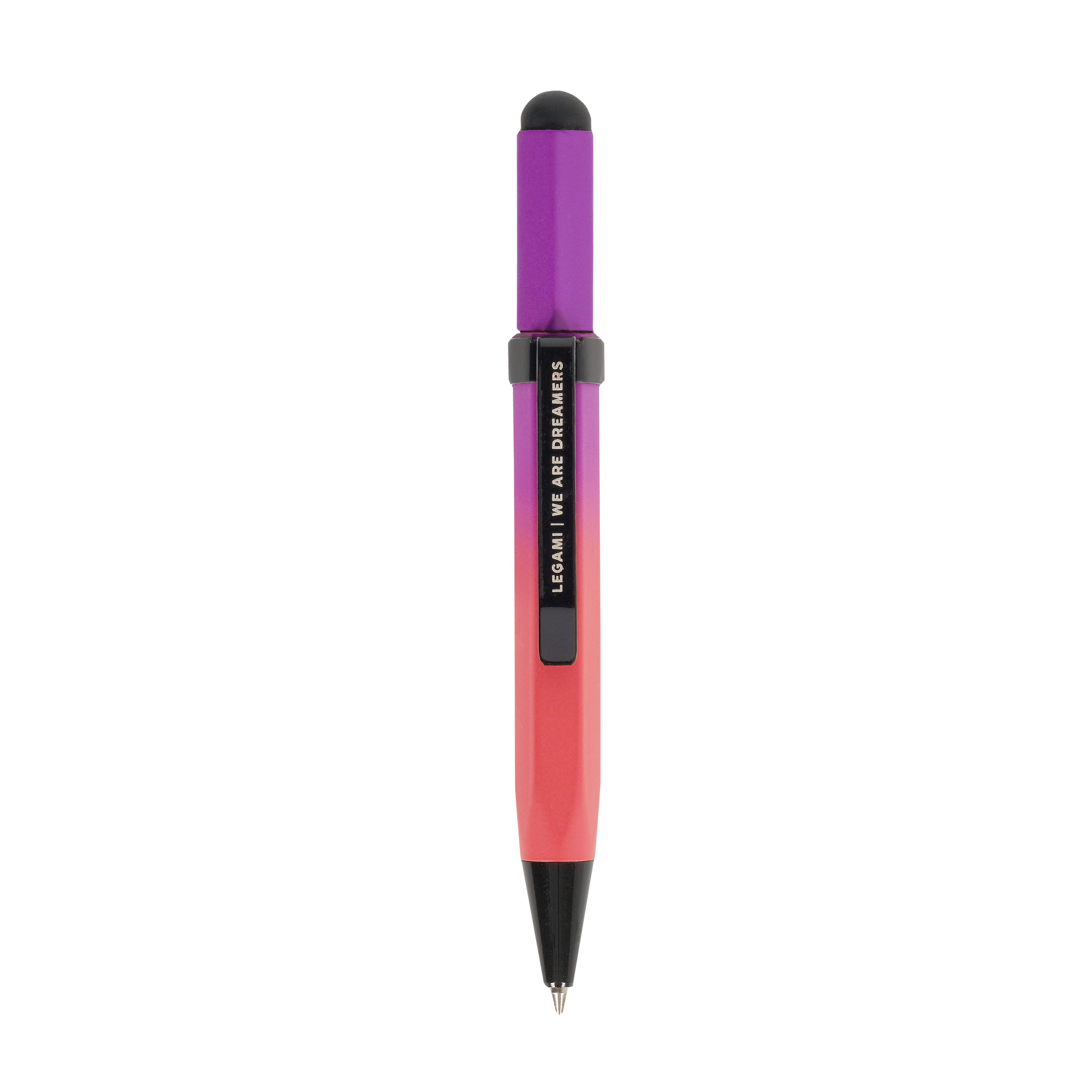 Legami Drehkugelschreiber Legami Mini Touchscreen Pen Smart Touch Pink Gradient