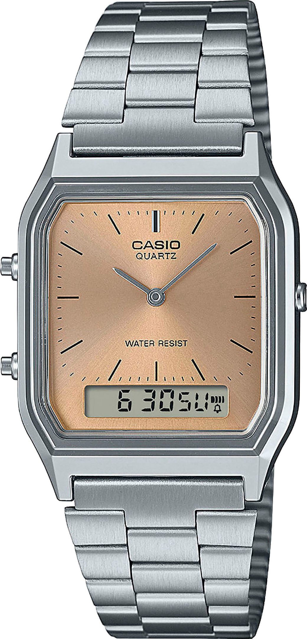 CASIO VINTAGE Chronograph AQ-230A-4AMQYES, Quarzuhr, Armbanduhr, günstig online kaufen