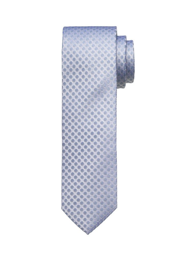 OLYMP Krawatte 177950-Krawatten rauchblau