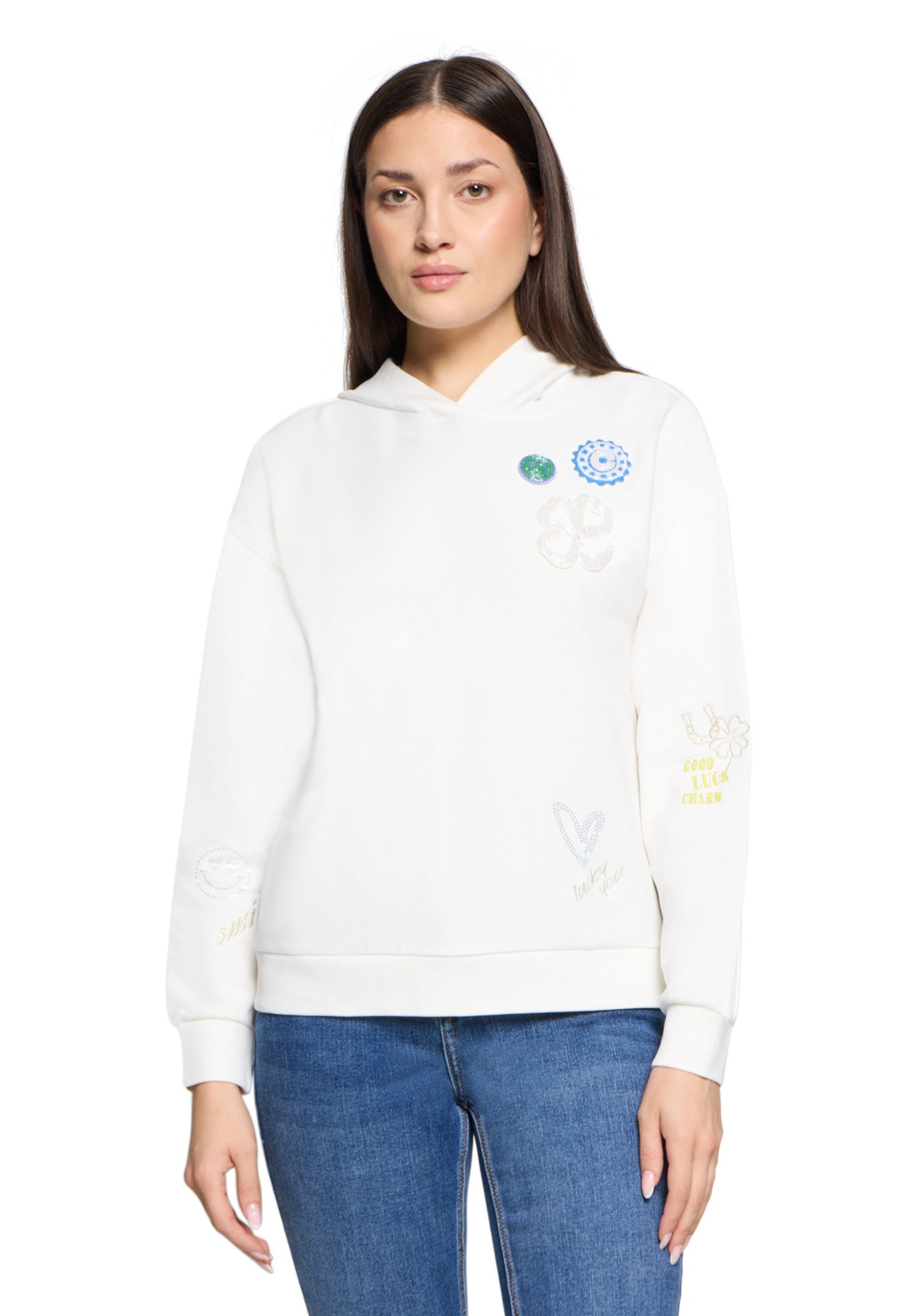 Cartoon Sweatshirt Hoodie mit Aufdruck - Regular Fit