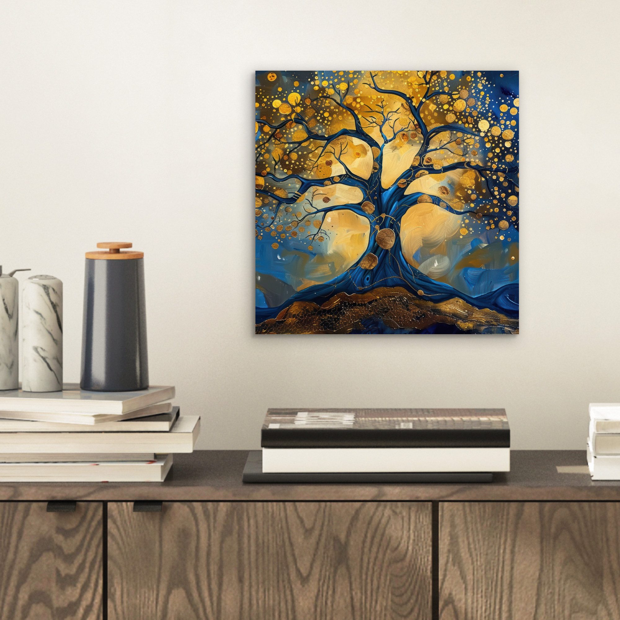 MuchoWow Metallbild Baum - Baum des günstig online kaufen