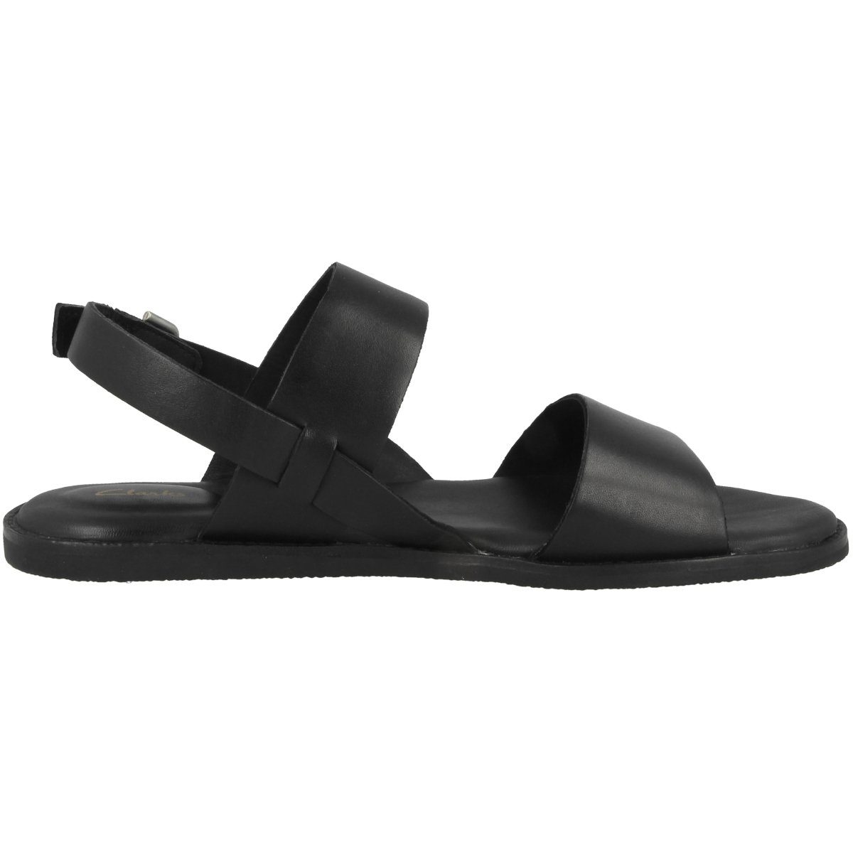 Clarks Karsea Strap Sandale Damen schwarz