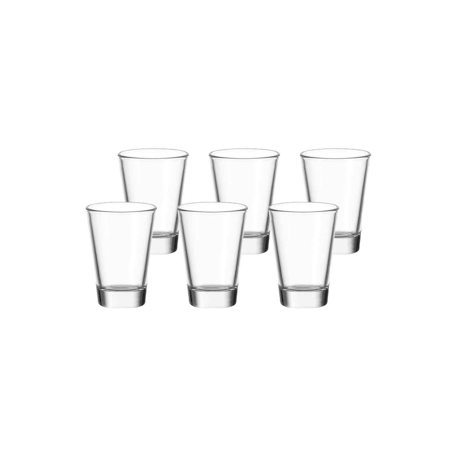 LEONARDO Schnapsglas Ciao Schnapsgläser 40 ml 6er Set, Glas