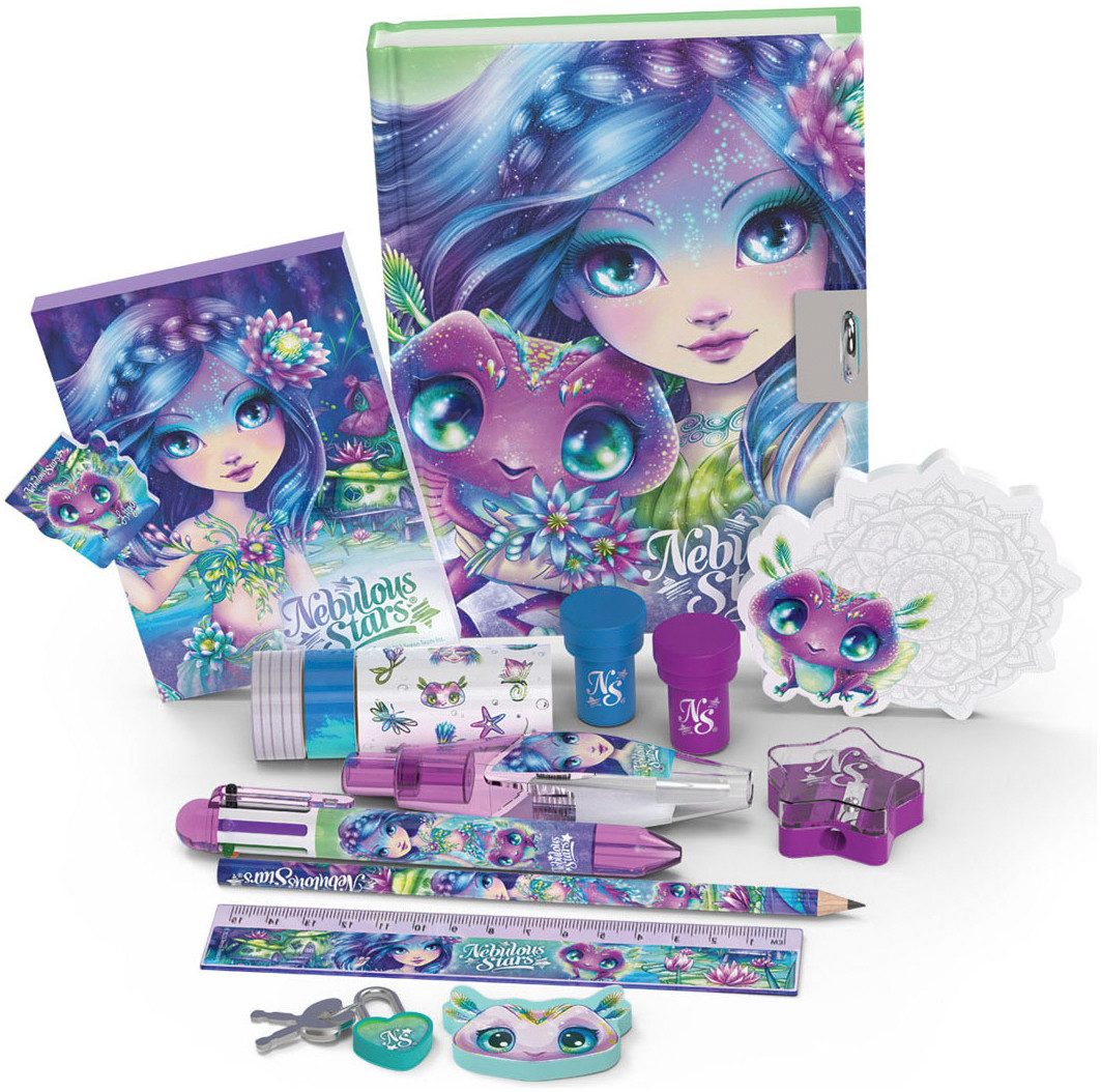 Nebulous Stars Kreativset Geheimes Tagebuch-Set Deluxe, Individuelle Gestaltung des Tagebuches