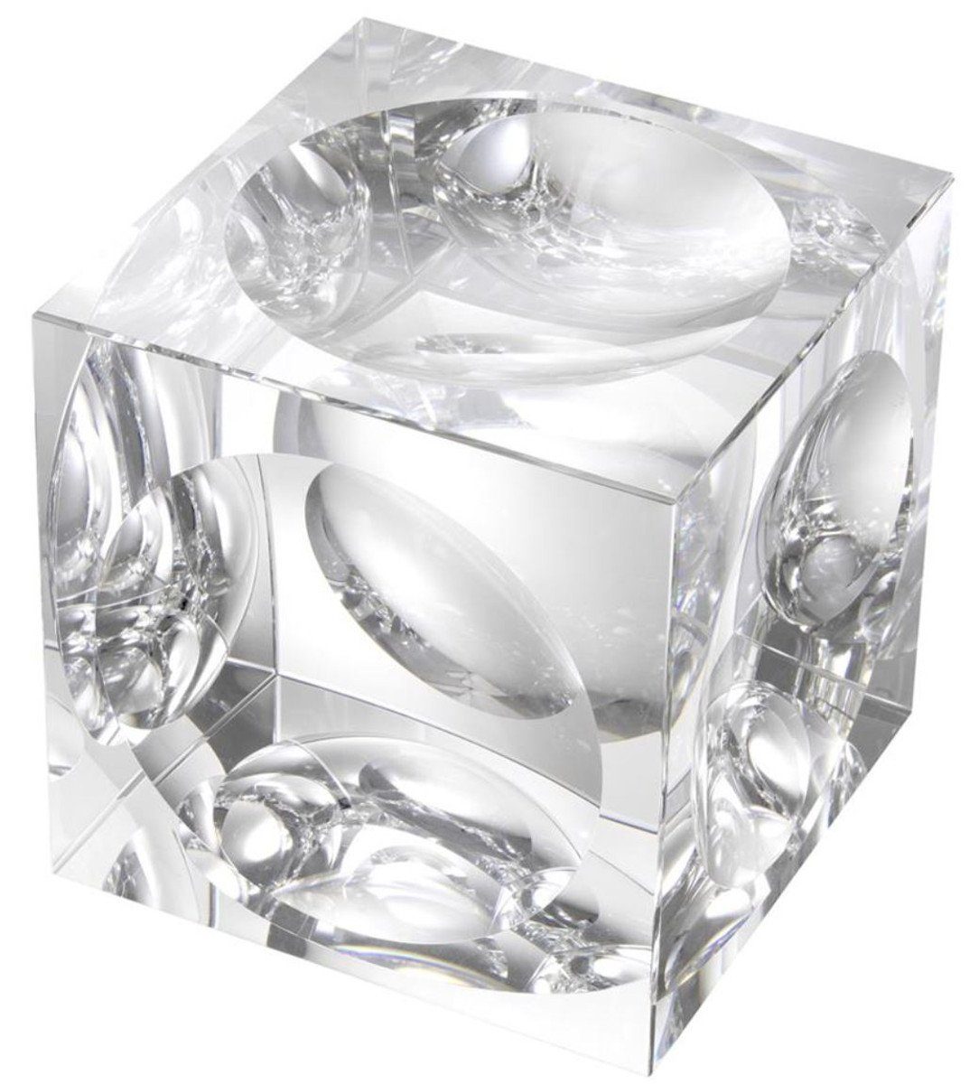 15 Casa 15 Objekt Kristallglas Würfel Qualität x cm Dekoobjekt x H. - Luxus Padrino 15 Deko Designer