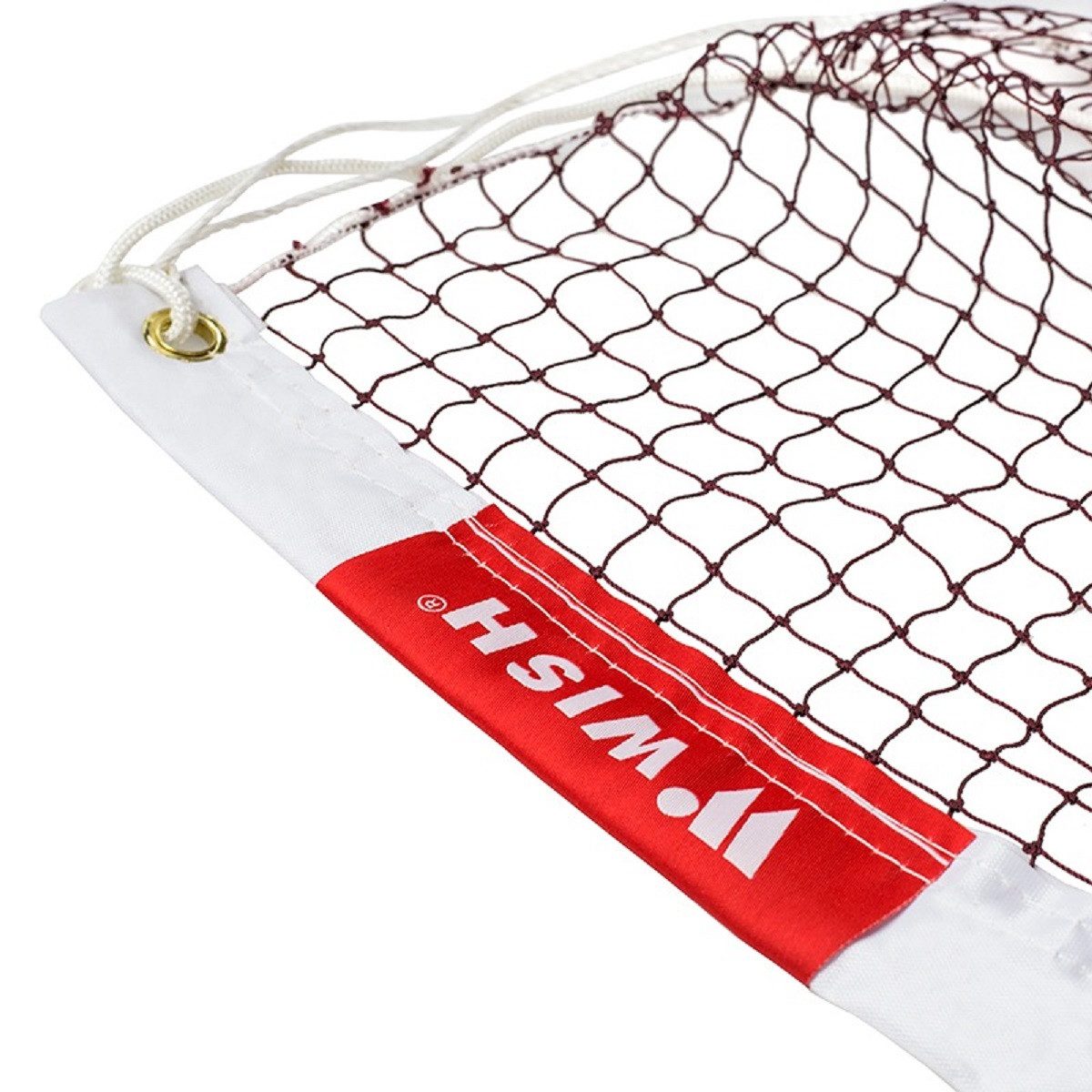 Badmintonnetz 6,04 m – robustes Turniernetz für drinnen & draußen