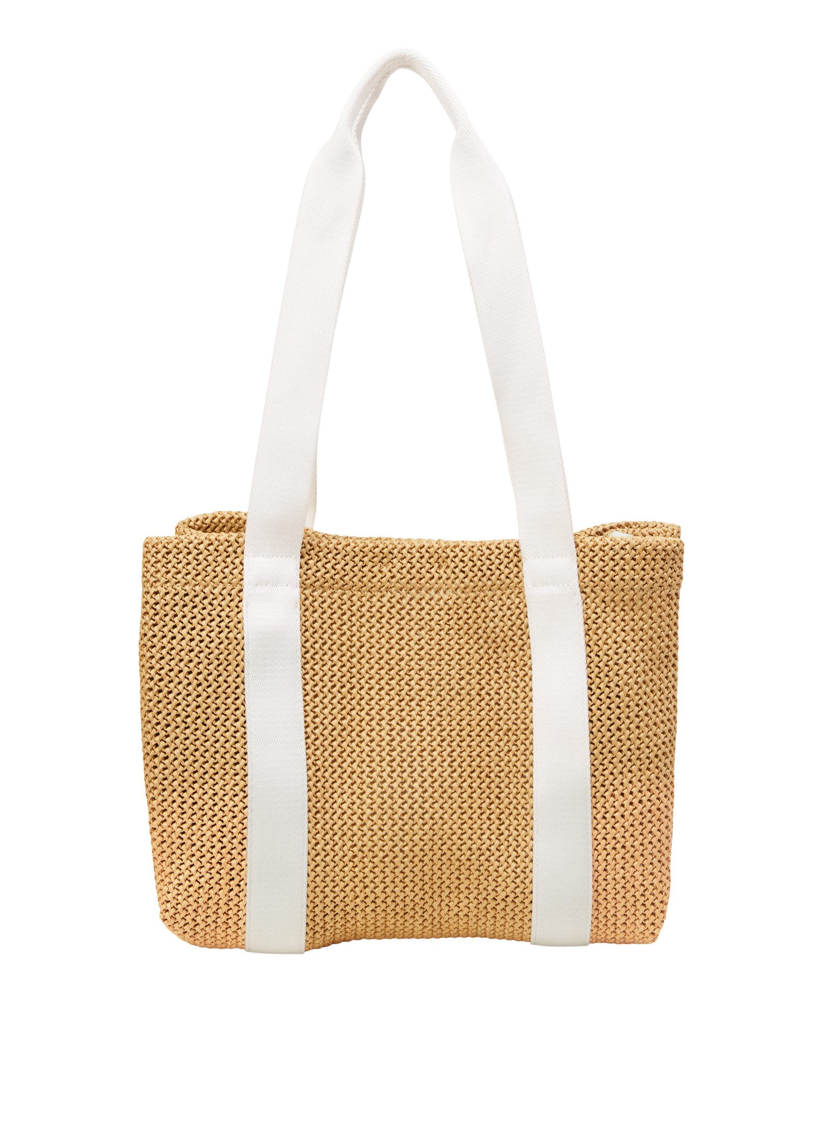 Marc O'Polo Shopper in Crochet-Raffia-Bast-Optik