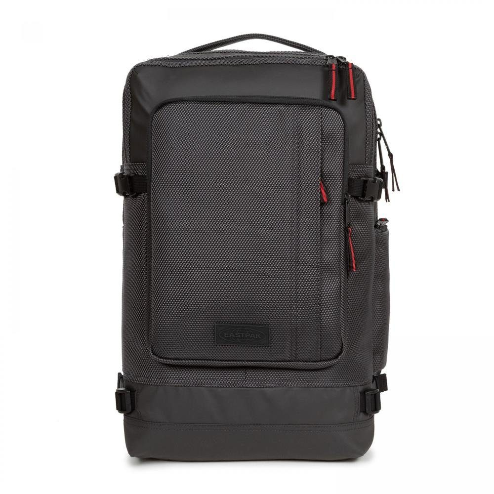 Eastpak Freizeitrucksack Tecum L CNNCT Accent Grey, City Rucksack mit Laptopfach 9,7 Zoll, Reise, Grau