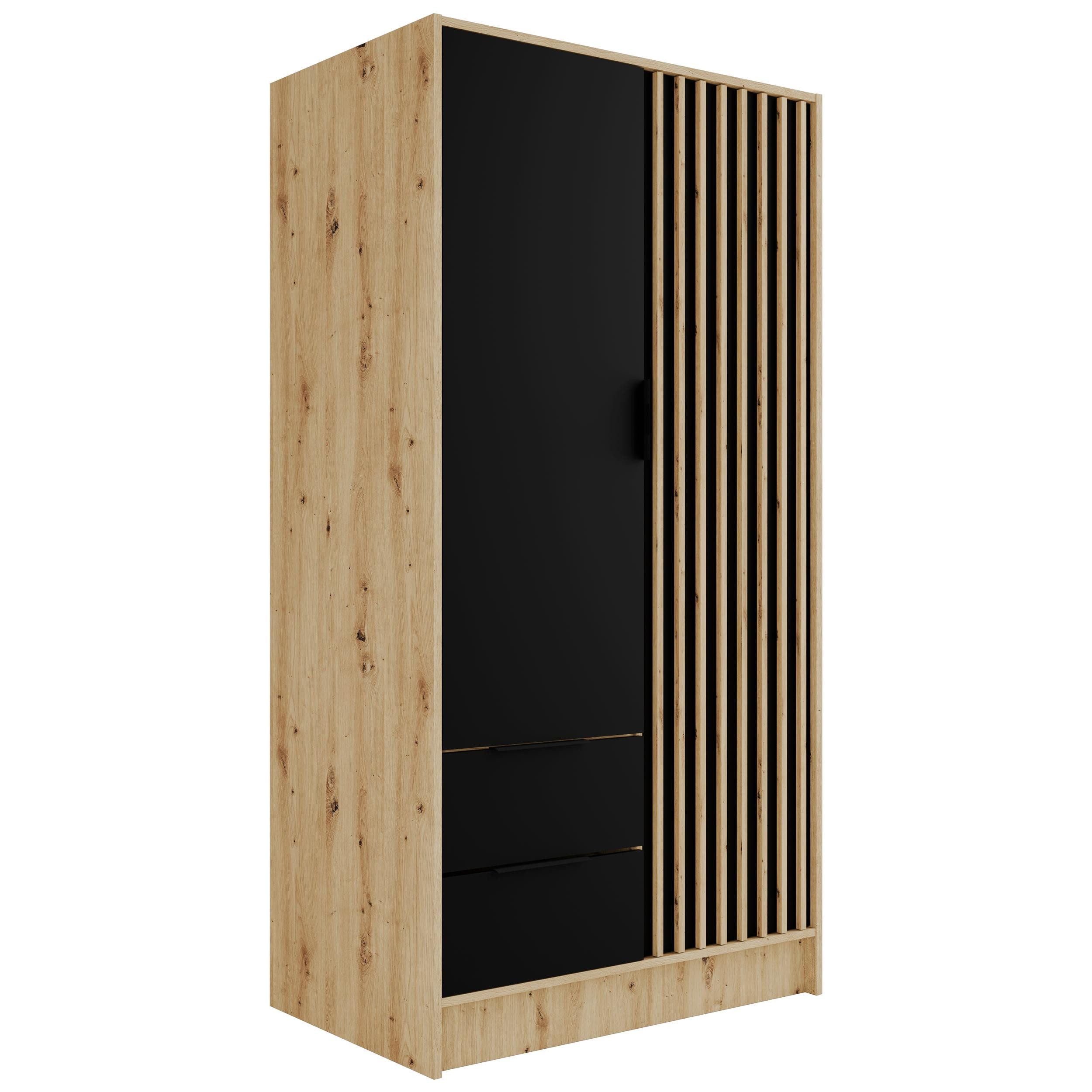 ALTDECOR Drehtürenschrank NELIA (Kleiderschrank Garderobenschrank mit günstig online kaufen