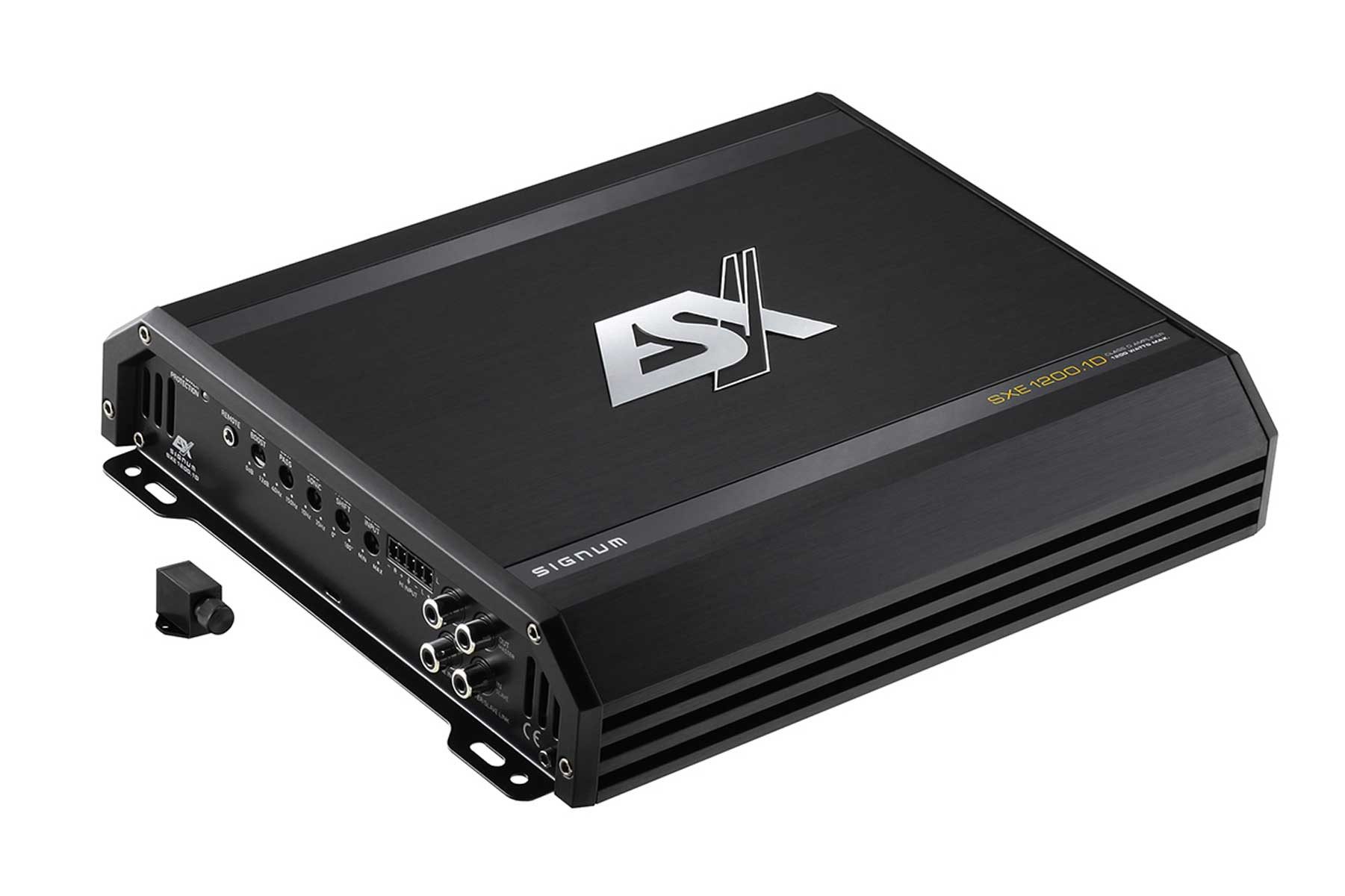 ESX SXE1200.1D Mono Class D Digital Verstärker Endverstärker (Anzahl Kanäle: 1)