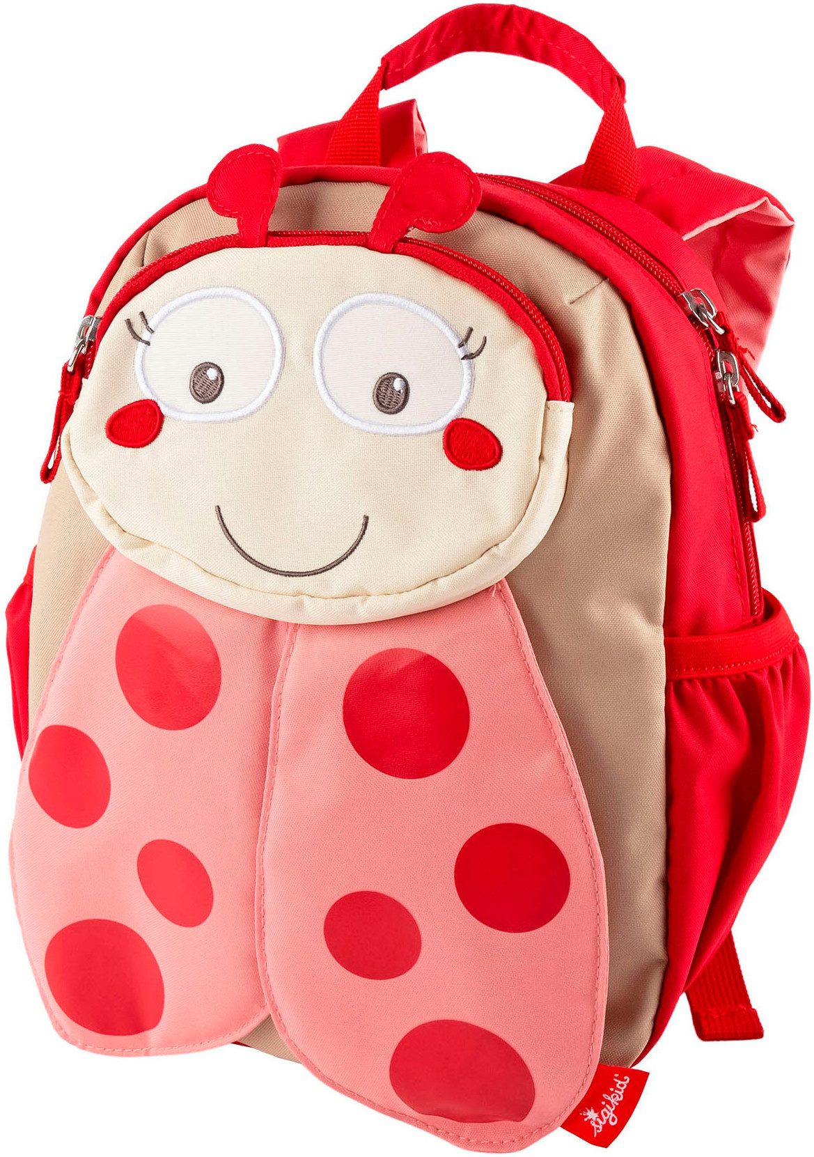 Sigikid Kinderrucksack Pfötchen-Rucksack Marienkäfer