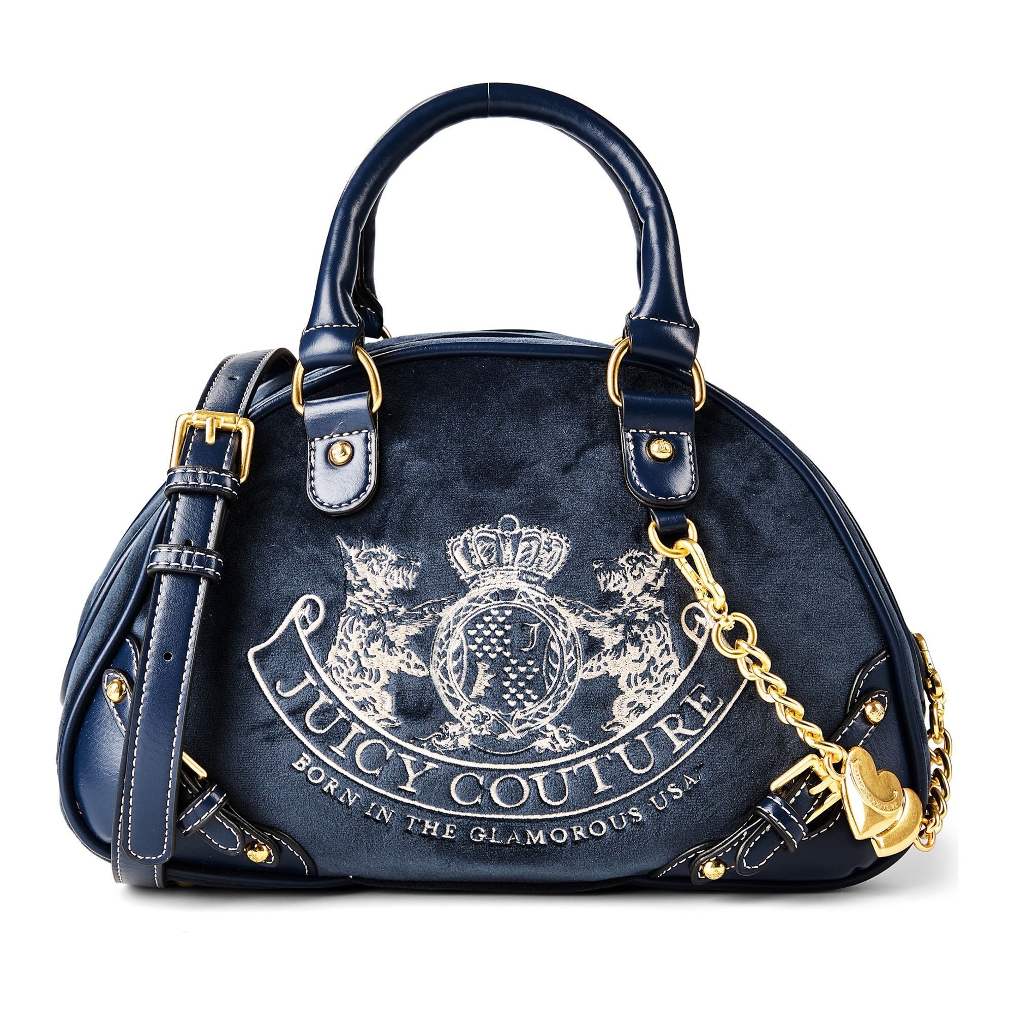 Juicy Couture Henkeltasche Twig Narrative Velvet, Polyester