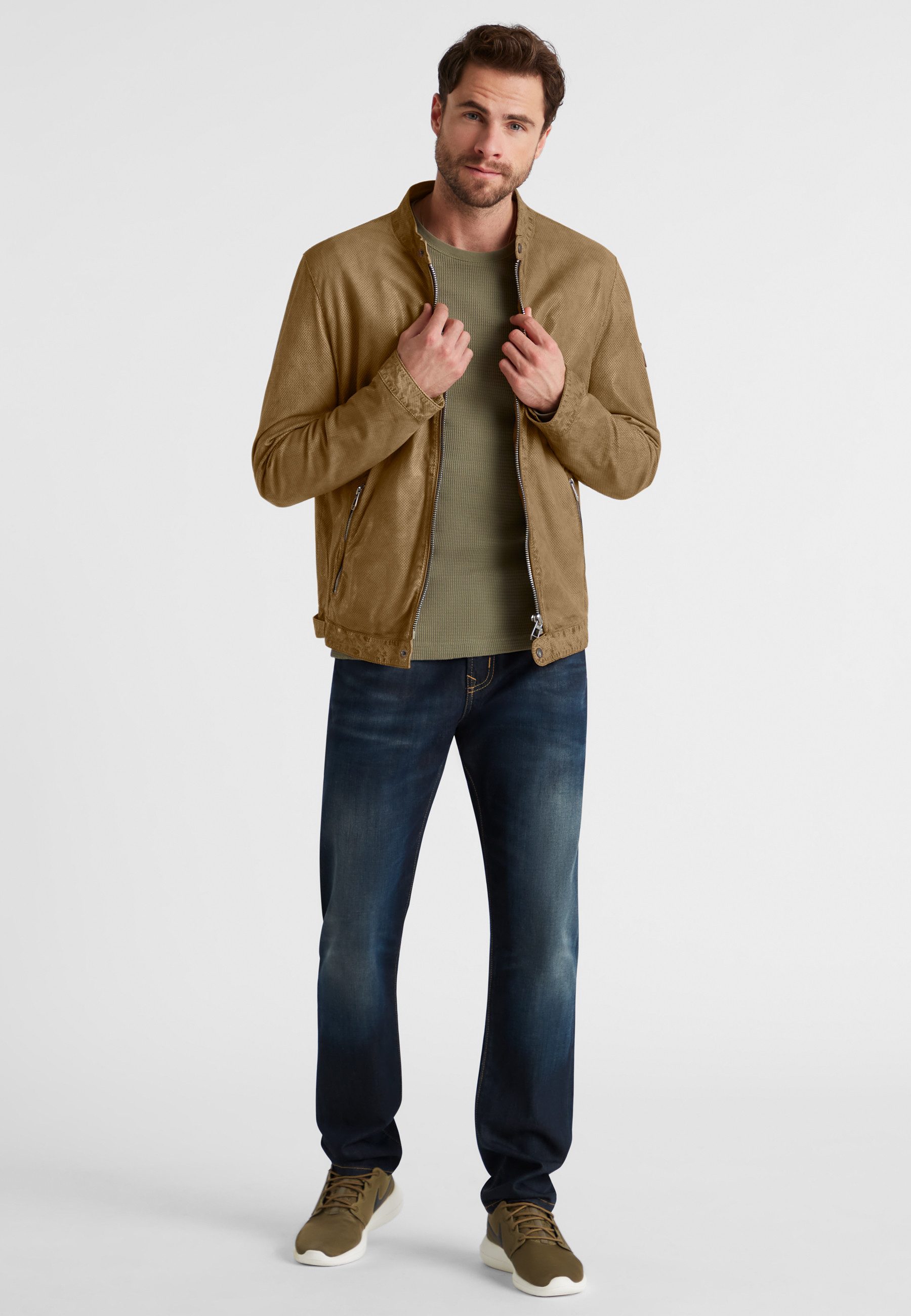 Milestone Lederjacke