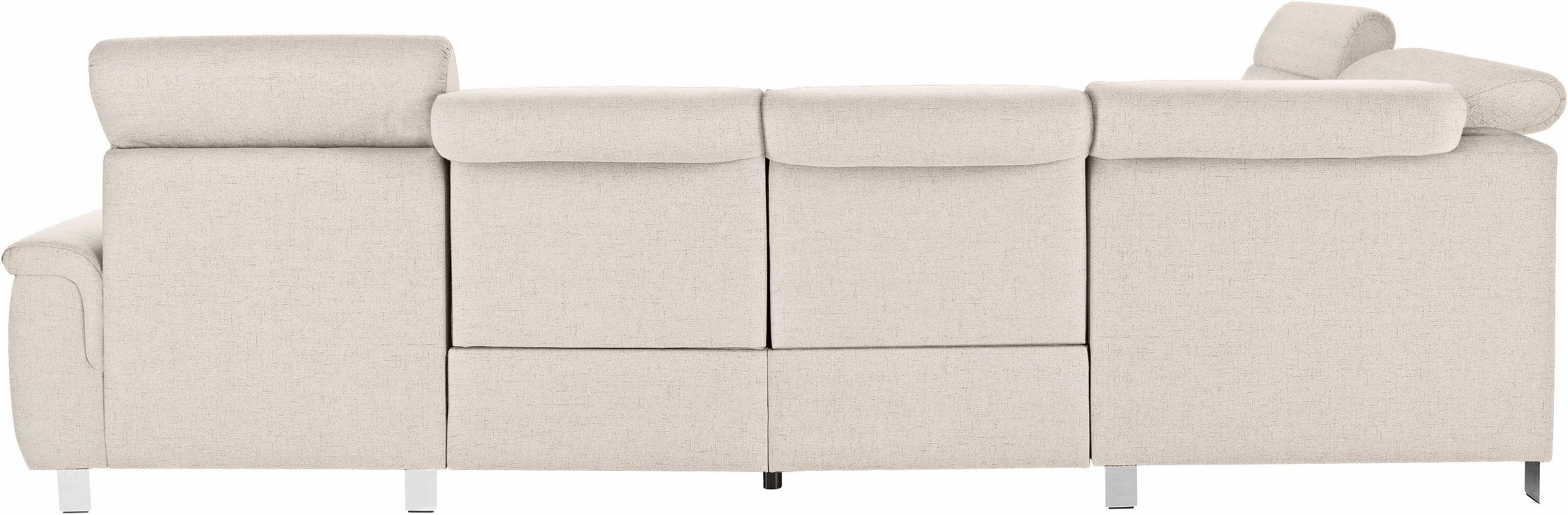 sit&more Wohnlandschaft Township U-Form, wahlweise mit elektrischer Wallfree-Funktion