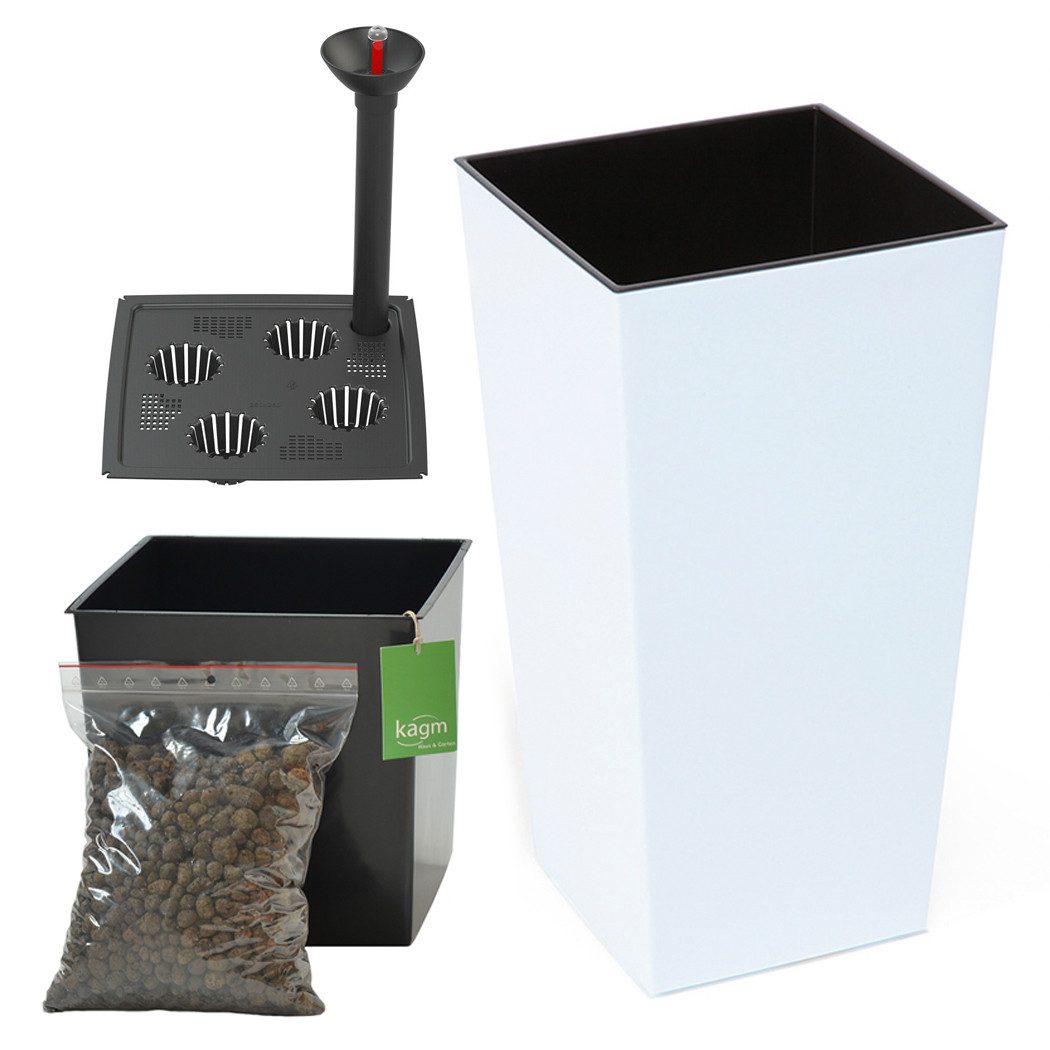 KAGM Pflanzkübel Blumenkübel Blumentopf in Hochglanz Pflanztopf SET TOP Qua günstig online kaufen