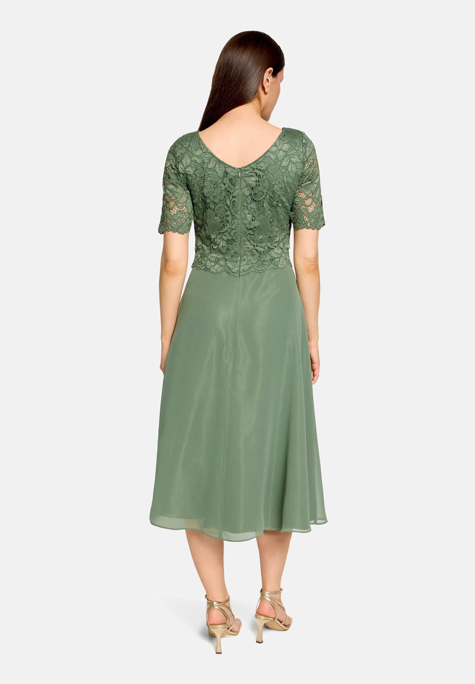 Vera Mont Cocktailkleid Damen mit Spitze Spitze