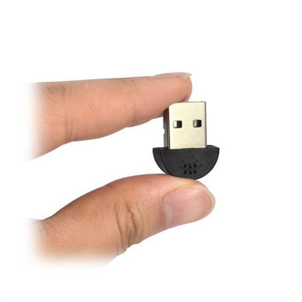 Bolwins Mikrofon Q71 USB Mikrofon für Windows PC Mac Linux Voice Recording Chat Skype (Packung, 1-tlg), Rauschunterdrückung, kompakte Bauform, Plug & Play