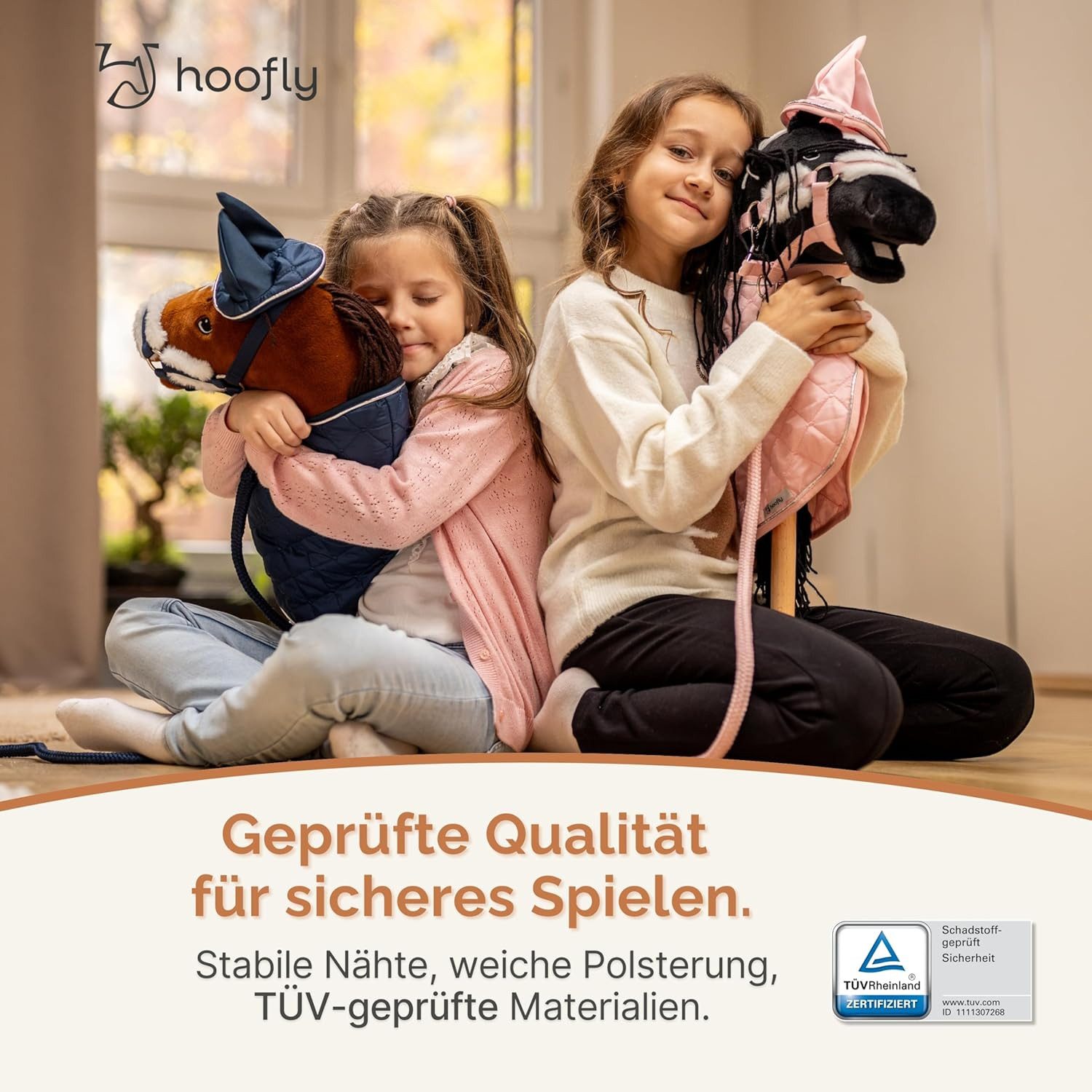 Hoofly Steckenpferd Hobby Horse Zubehör 2er Set, (2er Set, Hobby Horse Zubehör Set)