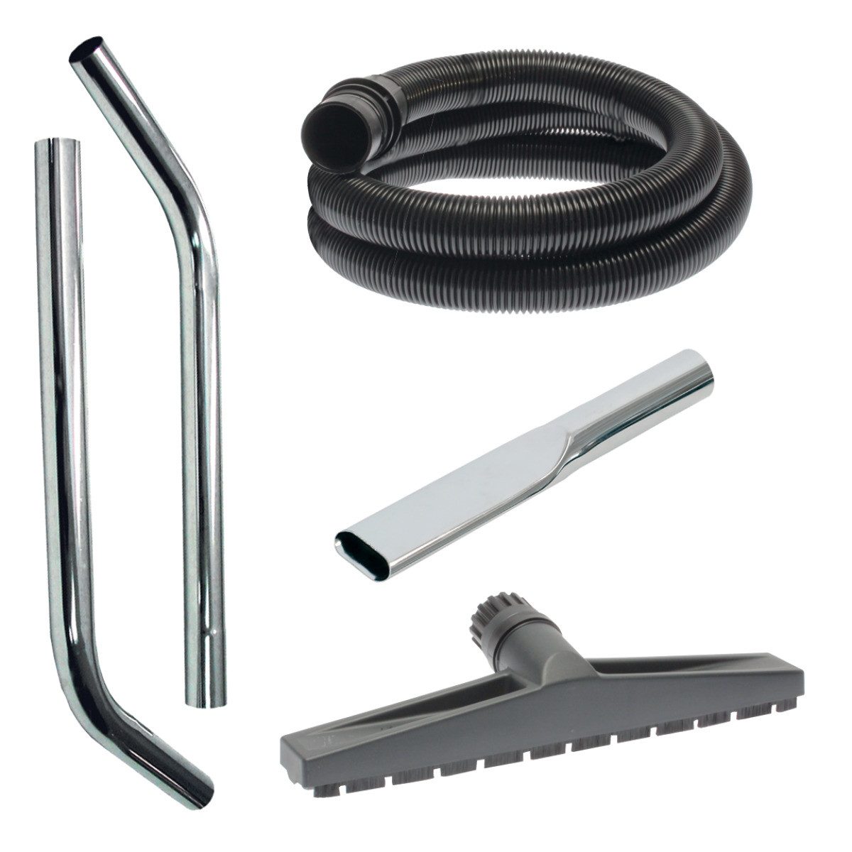 cleancraft Schlauch Cleancraft 7013613 Ø 38 mm / 4,5 m Schlauch- und Düsensatz, antista
