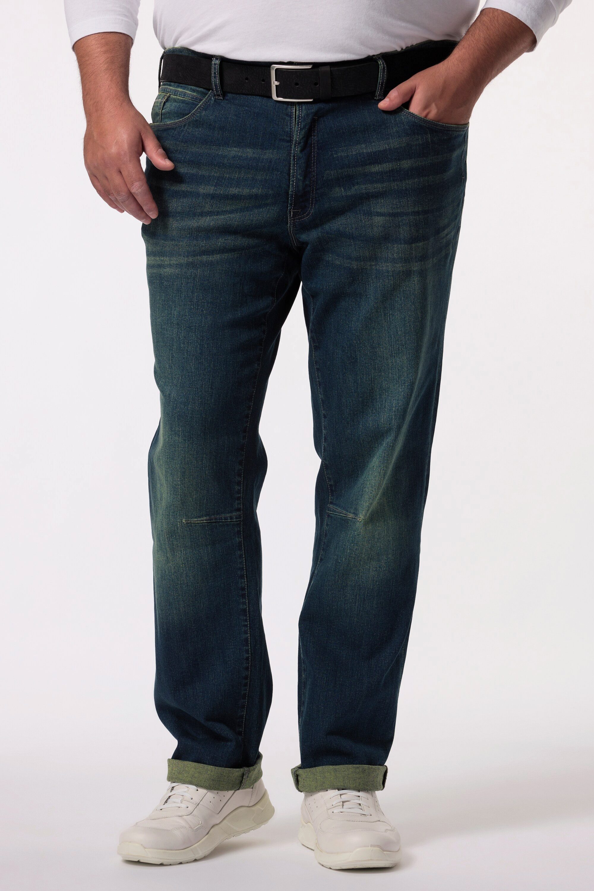 Men Plus 5-Pocket-Jeans Men+ Jeans Denim günstig online kaufen