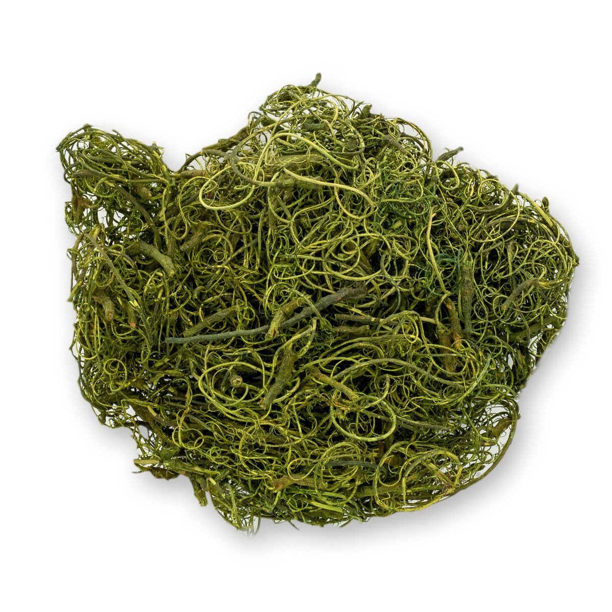 Bastelnaturmaterial Curly Moos Moosgrün 50g