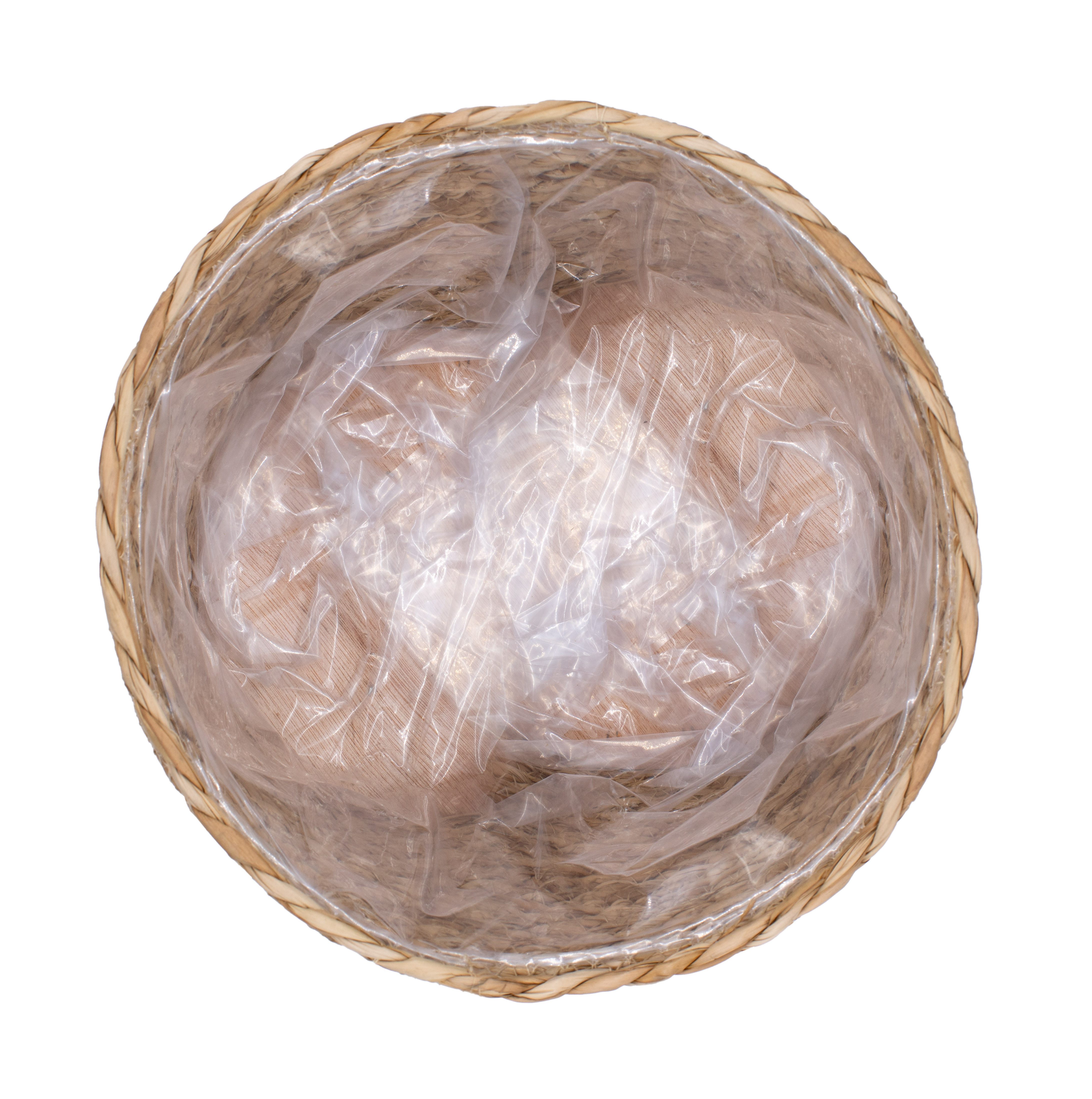 Spetebo Blumentopf Pflanzenständer auf Beinen (Größe, 1 St., wählbar), Blumenständer aus Stroh