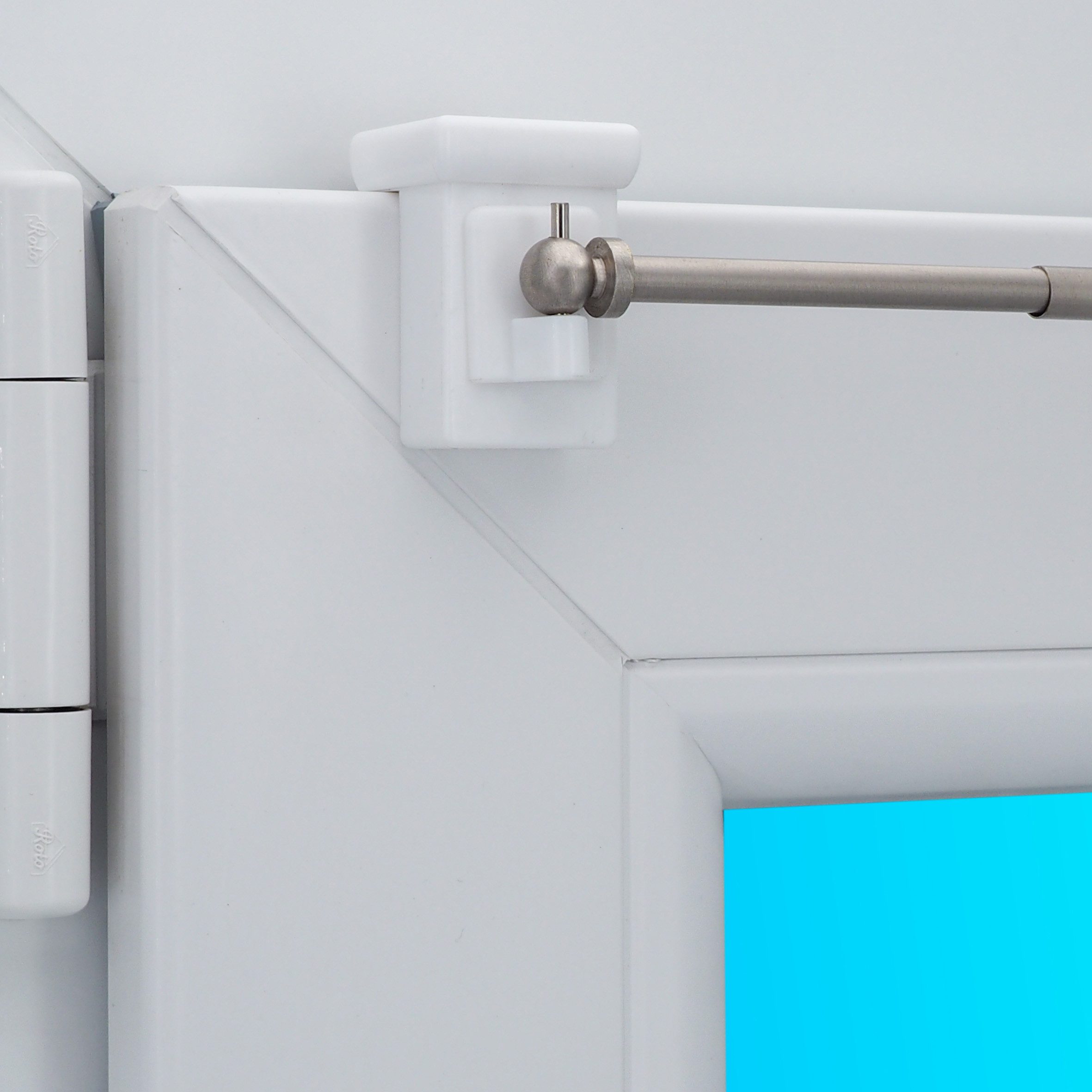 dekondo Gardinenstange Vaganz, ausziehbar, Fensterhaken klemmbar, günstig online kaufen