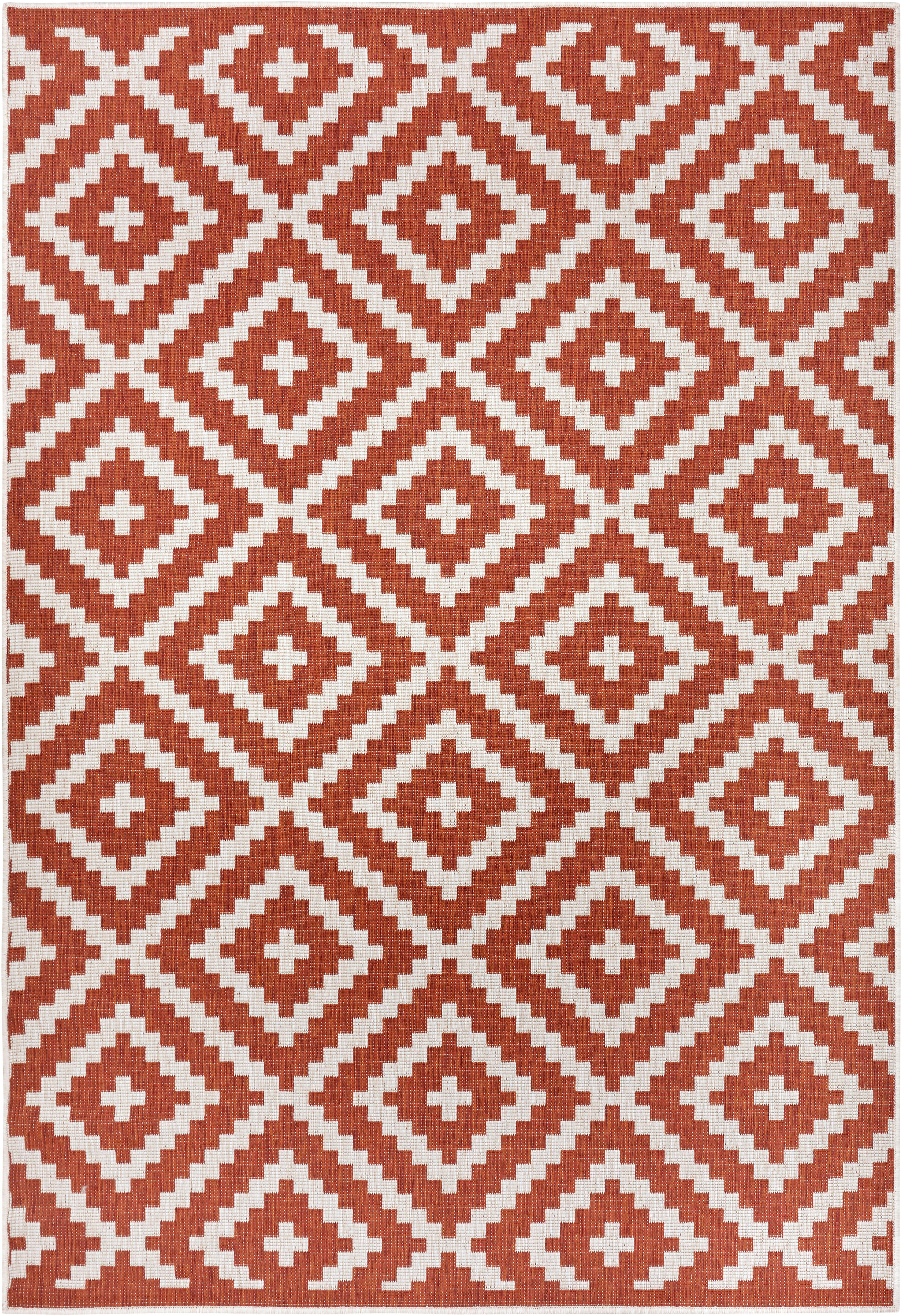 OTTO home Teppich Ronda Wendeteppich, rechteckig, Höhe: 5 mm, Sisal-Optik, Flachgewebe, In- und Outdoor, geometrisches Boho Design – Bild 2 von 5