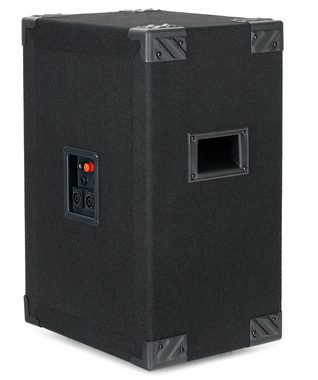 McGrey PA Komplettset DJ Anlage Party-Lautsprecher (Bluetooth, 600 W, Partyboxen 30cm (12 zoll) Subwoofer 2-Wege System - inkl. Endstufe)