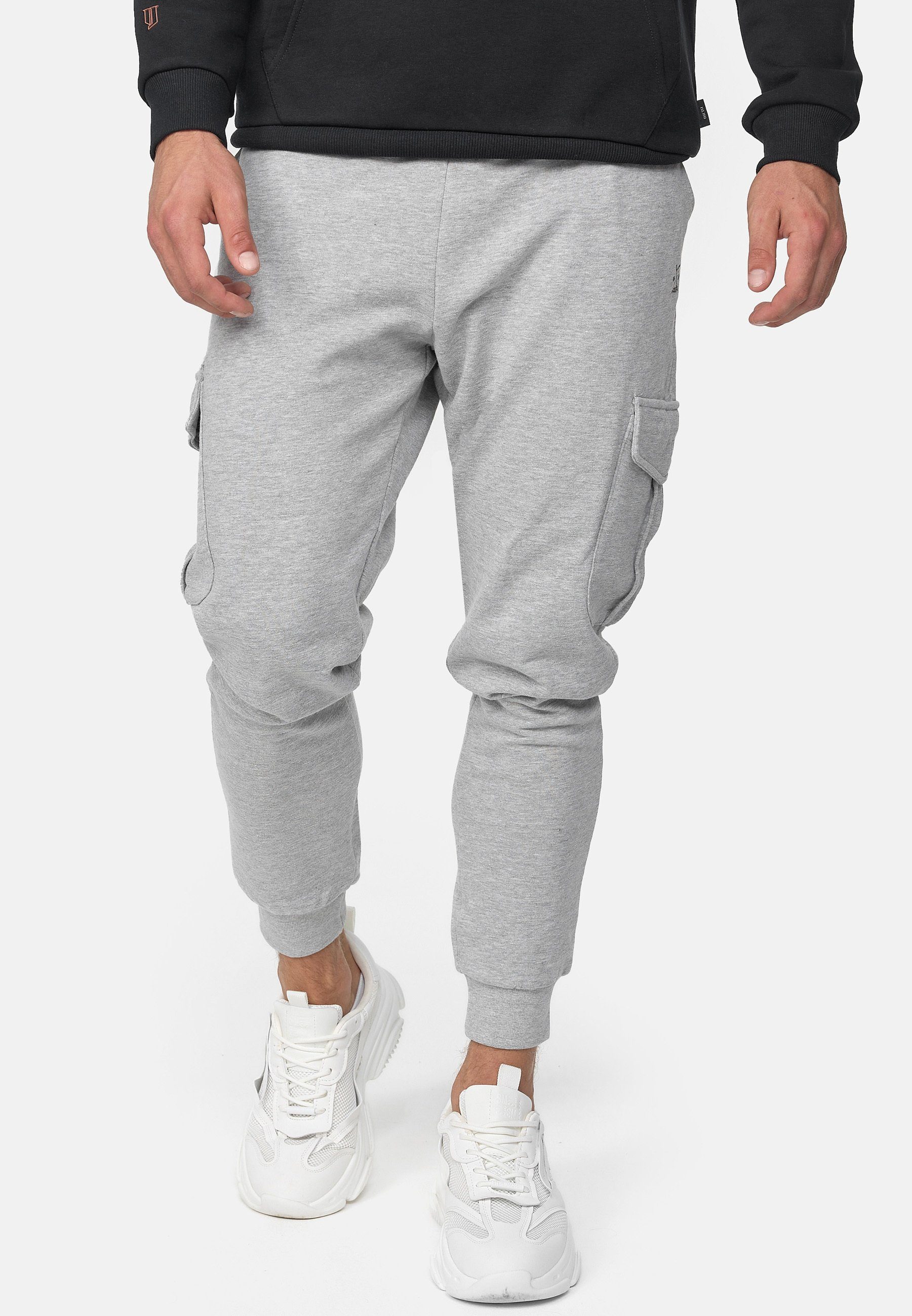 Indicode Jogger Pants Bendner Grey Mix