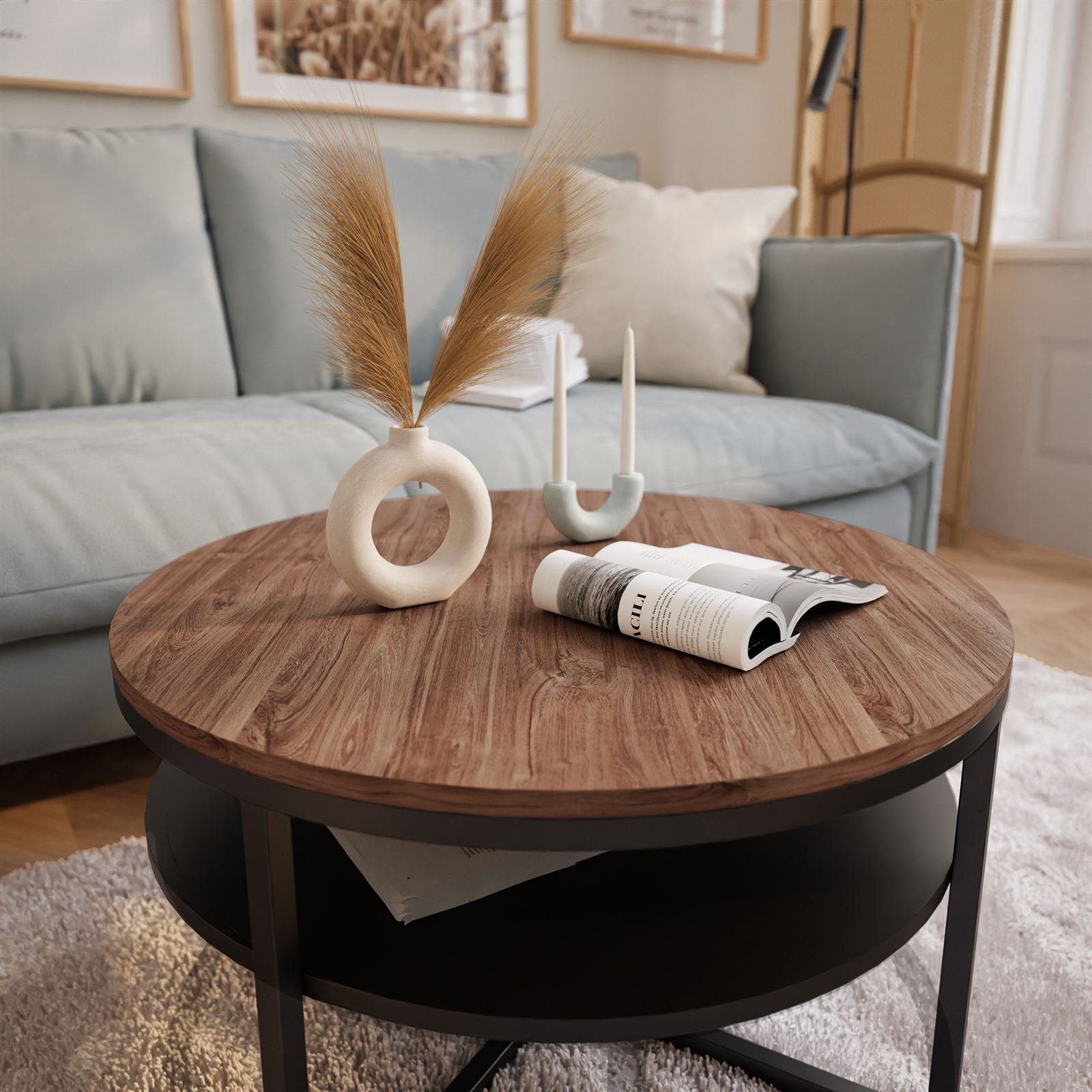 yourhouse24 Couchtisch CIRI-X runder Couchtisch mit günstig online kaufen