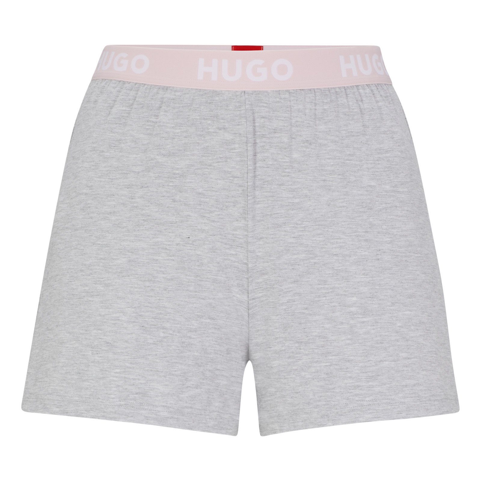 HUGO Unite mit mit sichtbarem Shorts Marken-Logos Pyjamashorts Bund