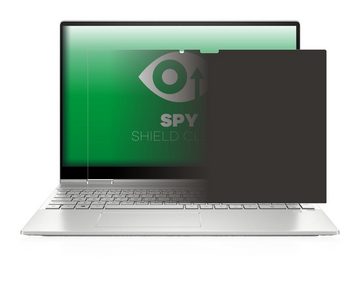 upscreen Blickschutzfolie für HP Envy x360 2-in-1 15-ew, Displayschutzfolie, Blaulichtfilter Privacy Folie Schutzfolie Sichtschutz klar Anti-Spy
