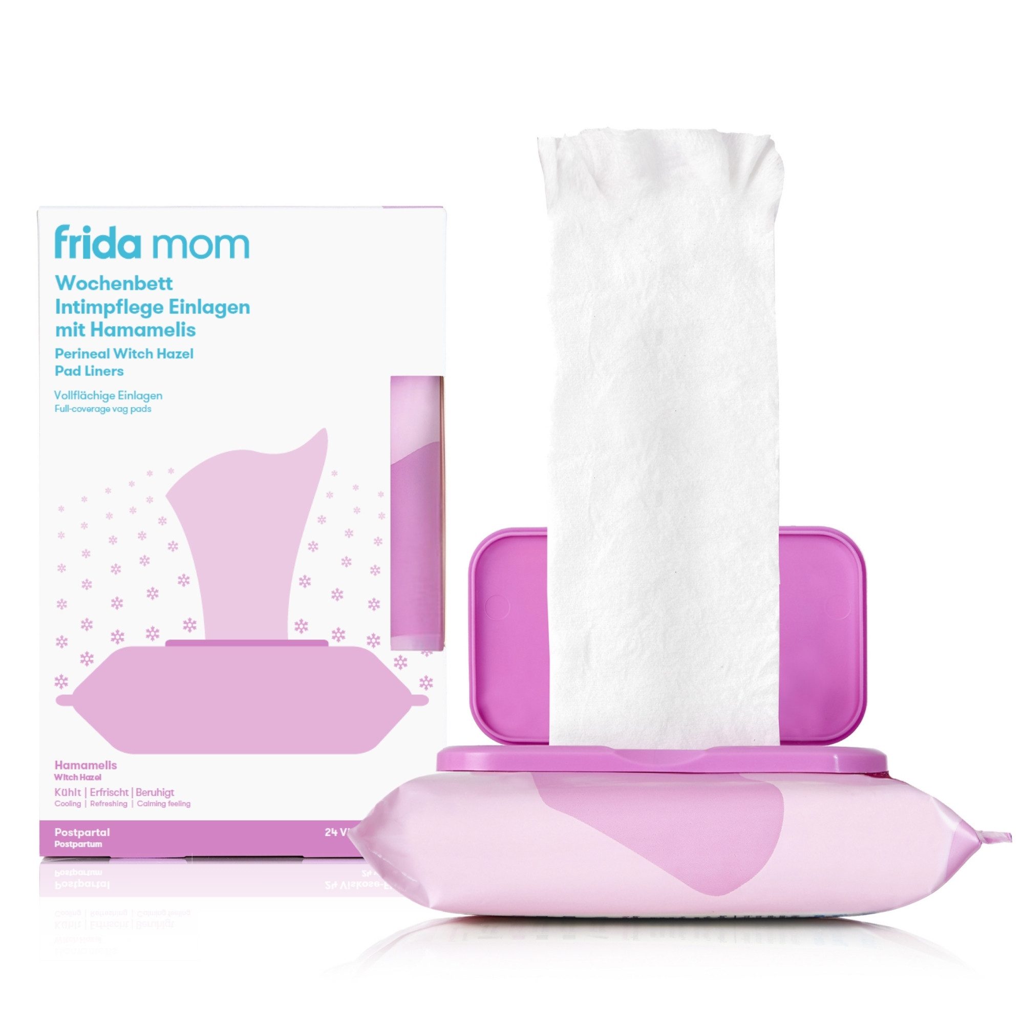 Intimpflege Frida Mom Wochenbett Intimpflege Einlagen mit Hamamelis