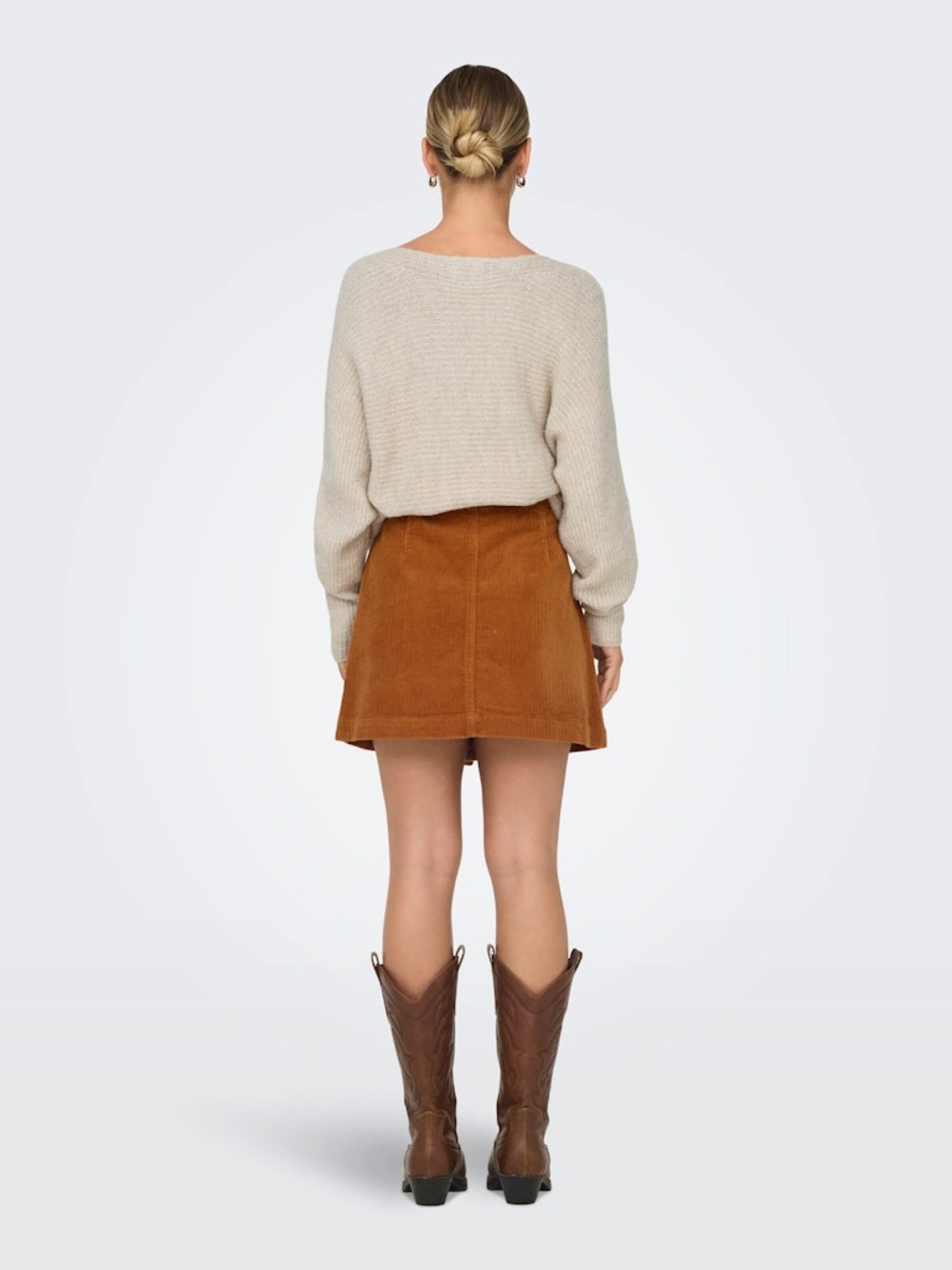 ONLY Minirock ONLAMAZING (1-tlg) Plain/ohne Details