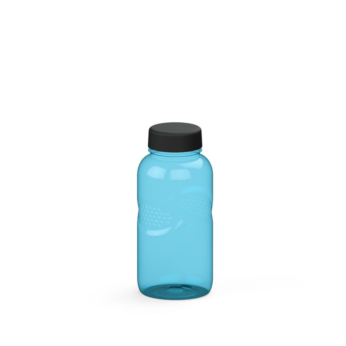 elasto Trinkflasche 500 ml Wasserflasche carve "Refresh" robuste Tritanflasche, Made in Germany, BPA-frei, Sportflasche, kohlensäurehaltige Getränke