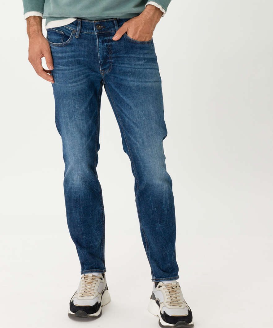edel Brax 5-Pocket-Jeans Style CHRIS darkblue