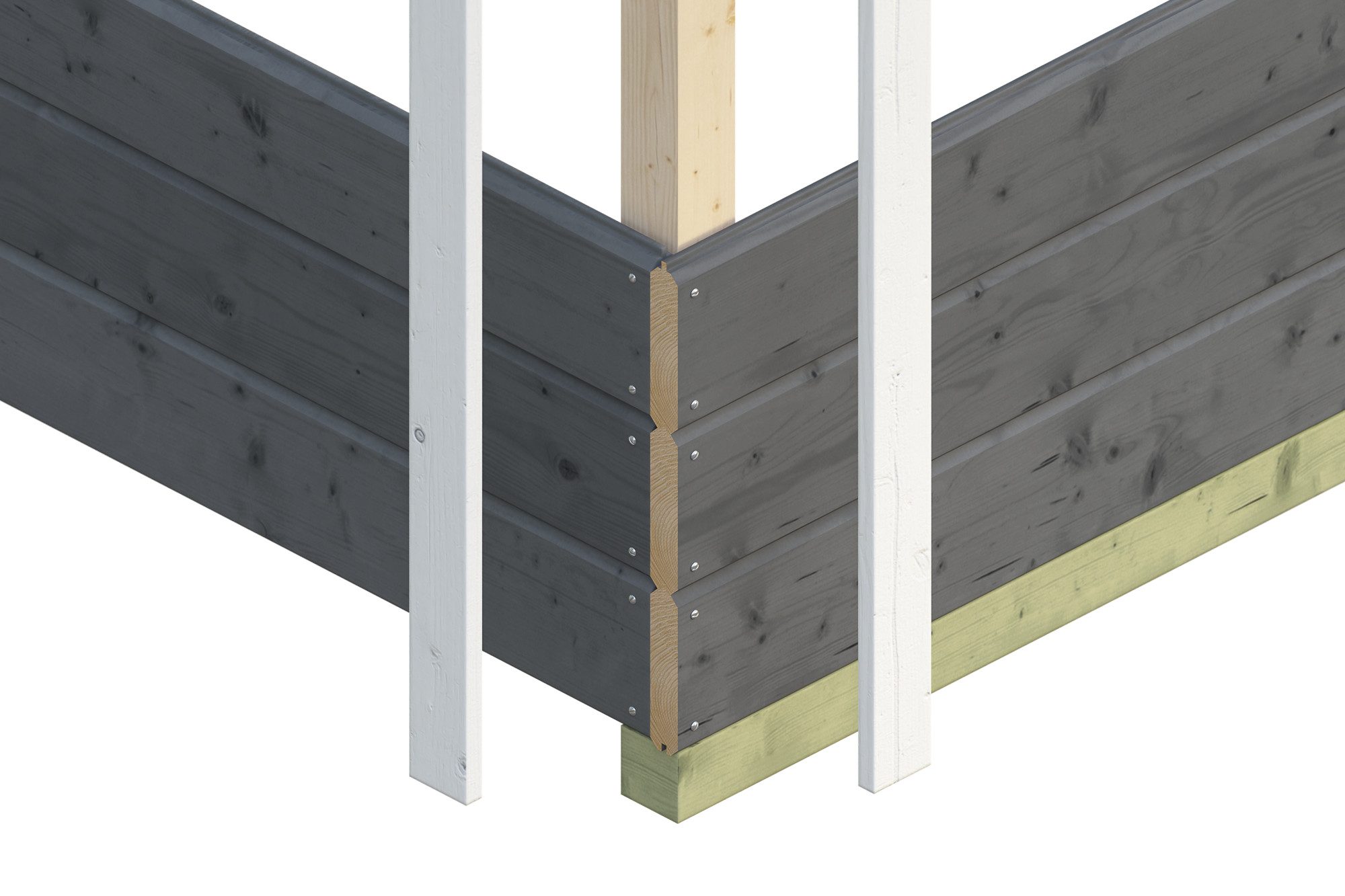 Thumbnail - Skanholz Gartenhaus Dilbeek, BxT: 553x380 cm