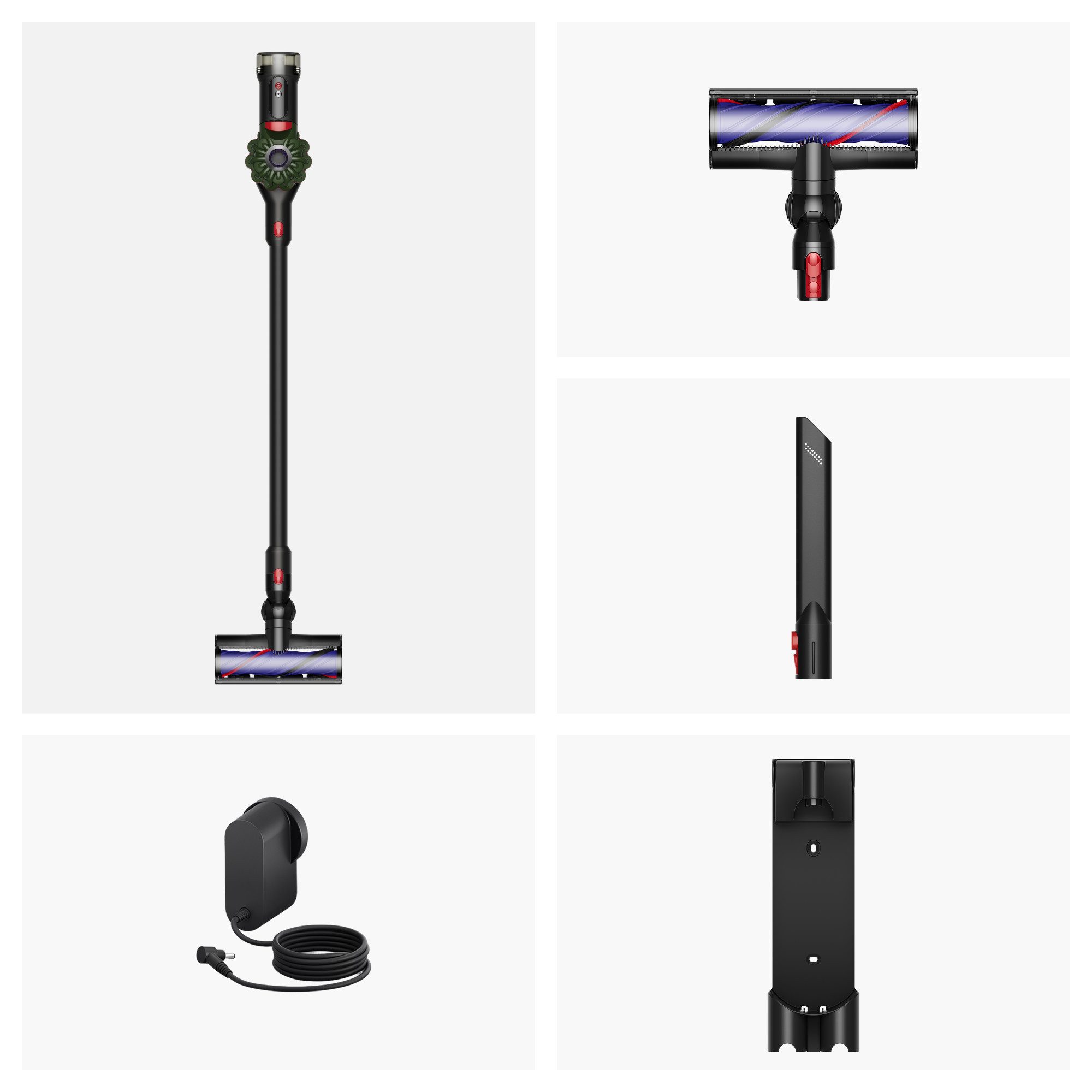 DYSON Akku-Hand-und Stielstaubsauger V8 Cyclone, beutellos, 150 AirWatt, 30 % mehr Leistung. 60 Minuten Laufzeit. – Bild 4 von 5