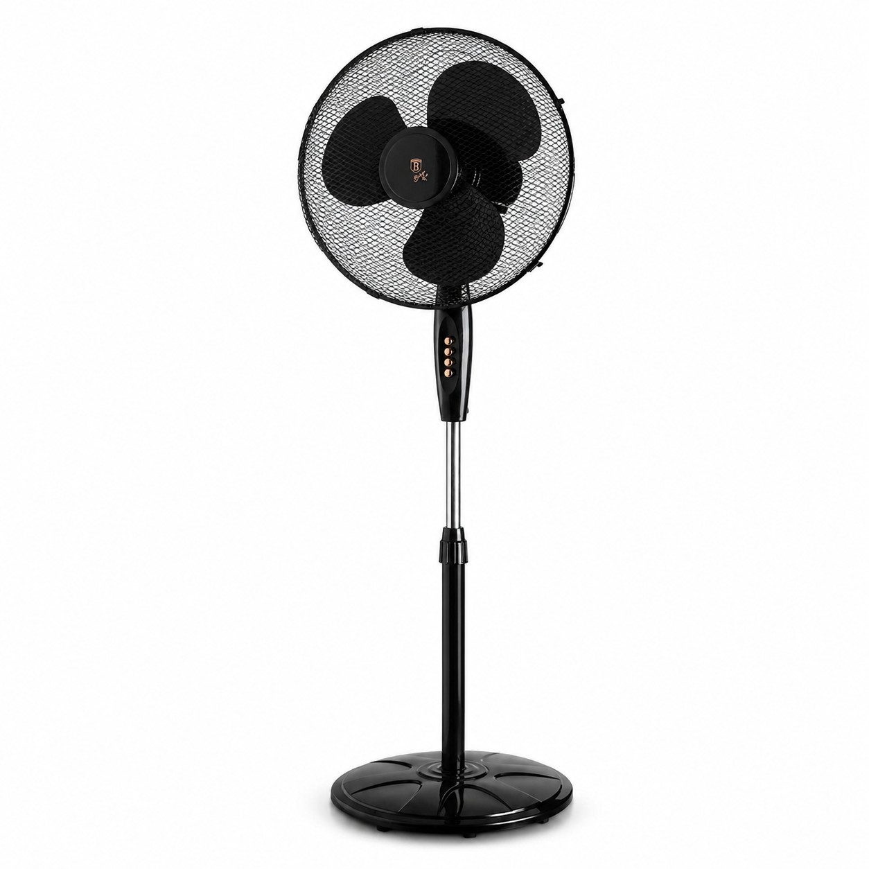 Ertex Standventilator Ventilator Blackrose 45 W Standventilator, 40 cm Durchmesser