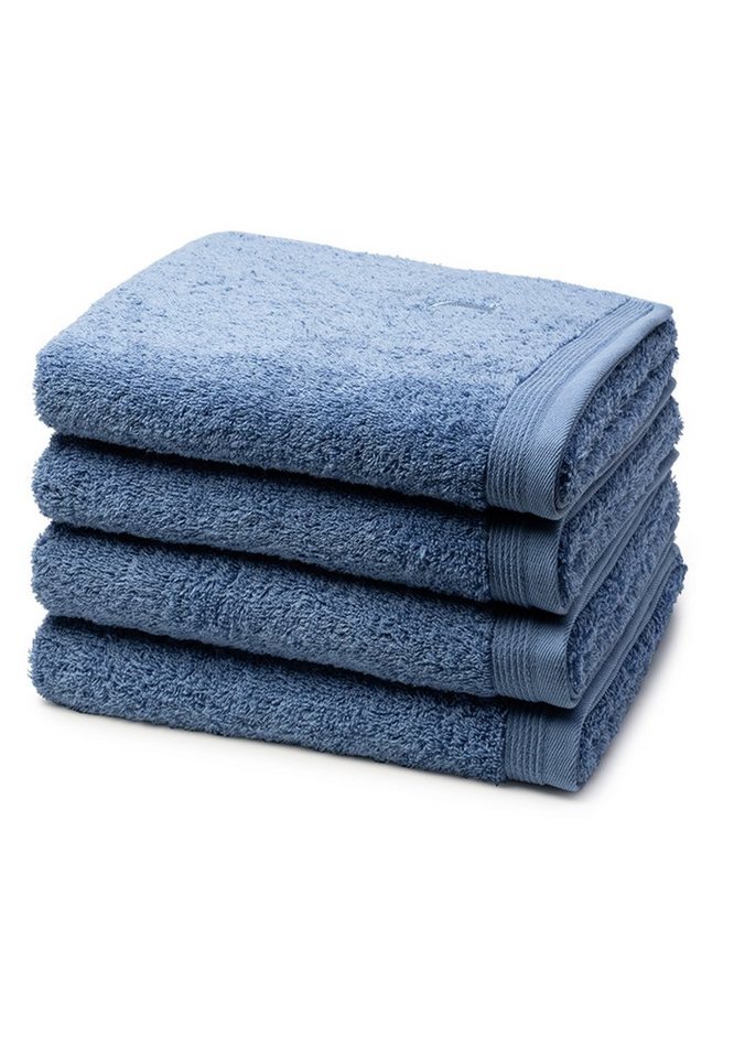 Möve Handtuch Set Superwuschel, Walkfrottee, (Spar-Set, 4-tlg), 4 X  Handtuch - im Set - Baumwolle - Extraweiches Handtuch