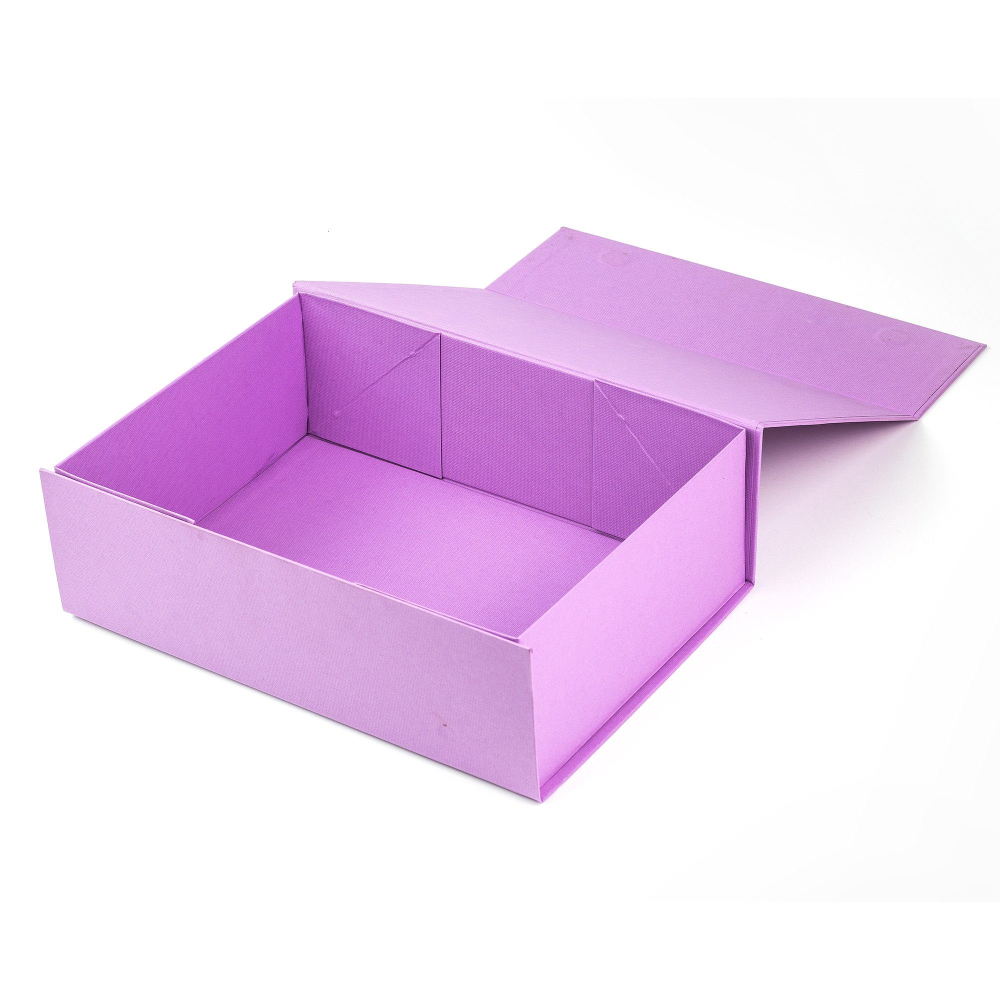 AdelDream Aufbewahrungsbox Gift Box, Reusable Lila Magnetic Box Box, Decorative Gift