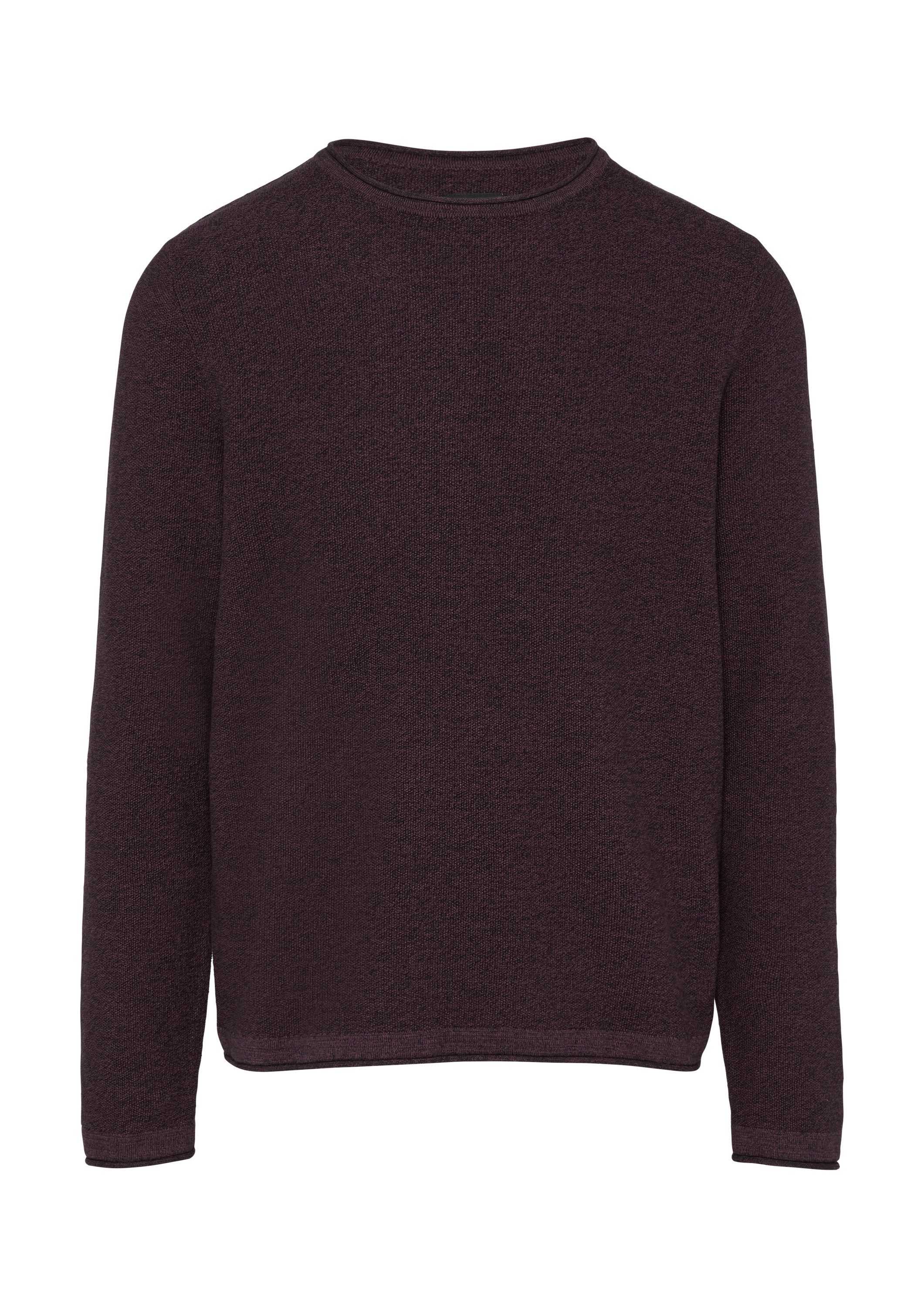 QS Longpullover Strickpullover Strickpullover aus Melangegarn günstig online kaufen