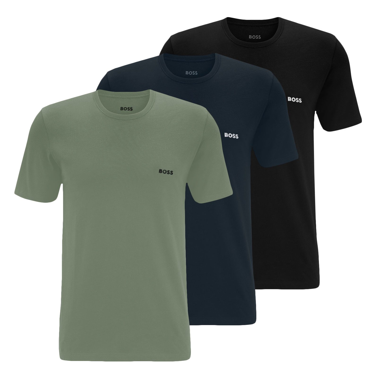 BOSS Unterziehshirt Classic T-Shirt (3-St) mit günstig online kaufen