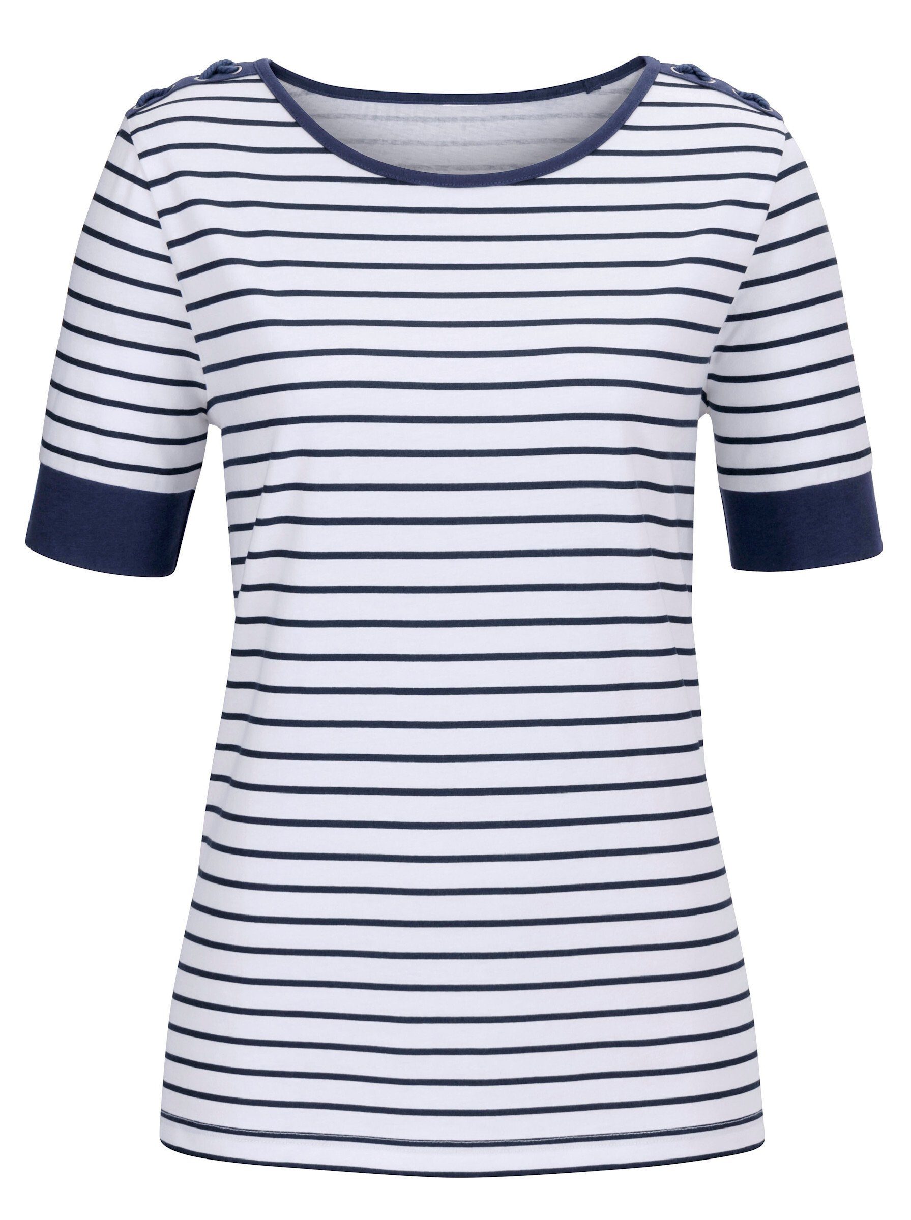 Sieh an! T-Shirt Rundhalsshirt . günstig online kaufen