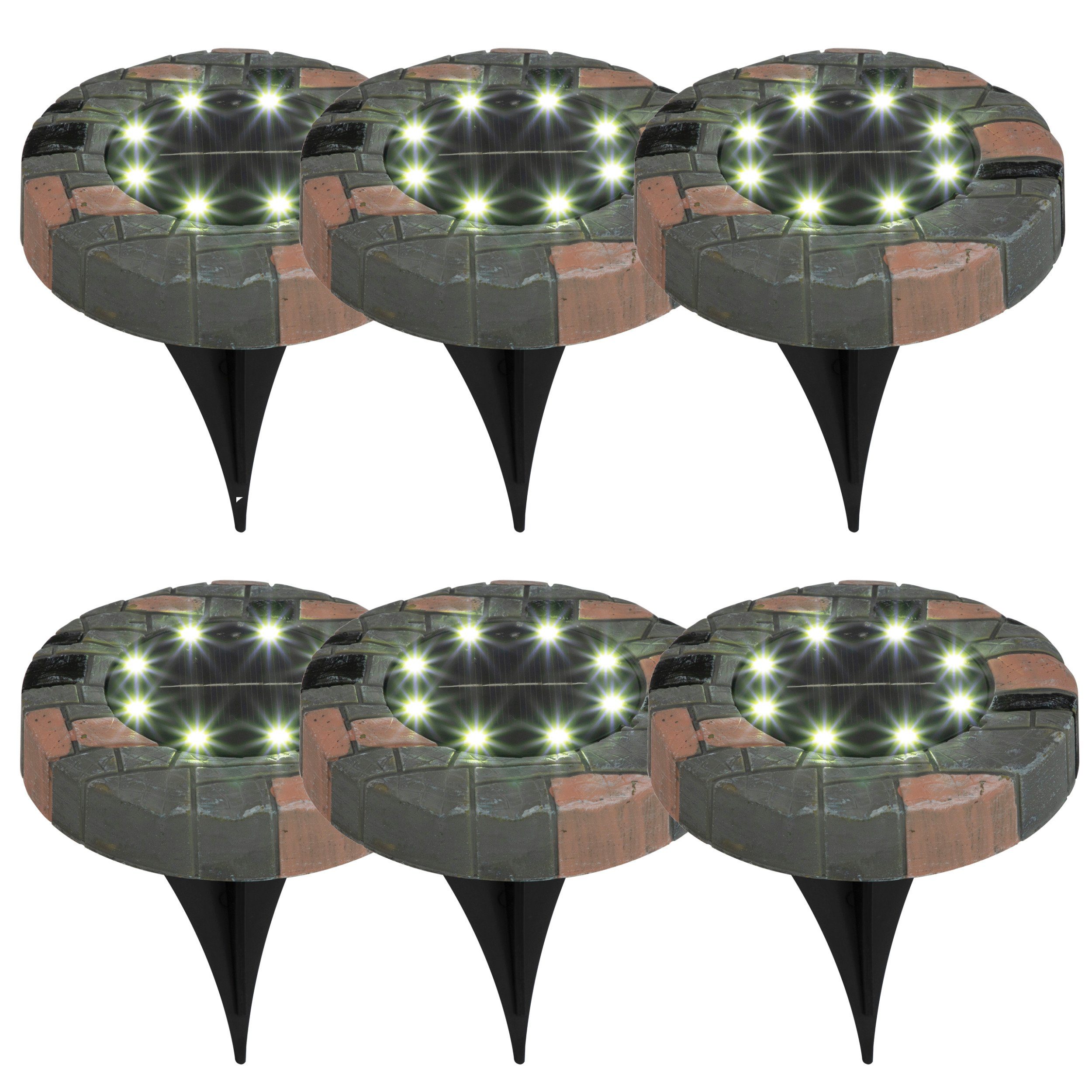 BONETTI LED Gartenleuchte Solar Bodenleuchte mit günstig online kaufen