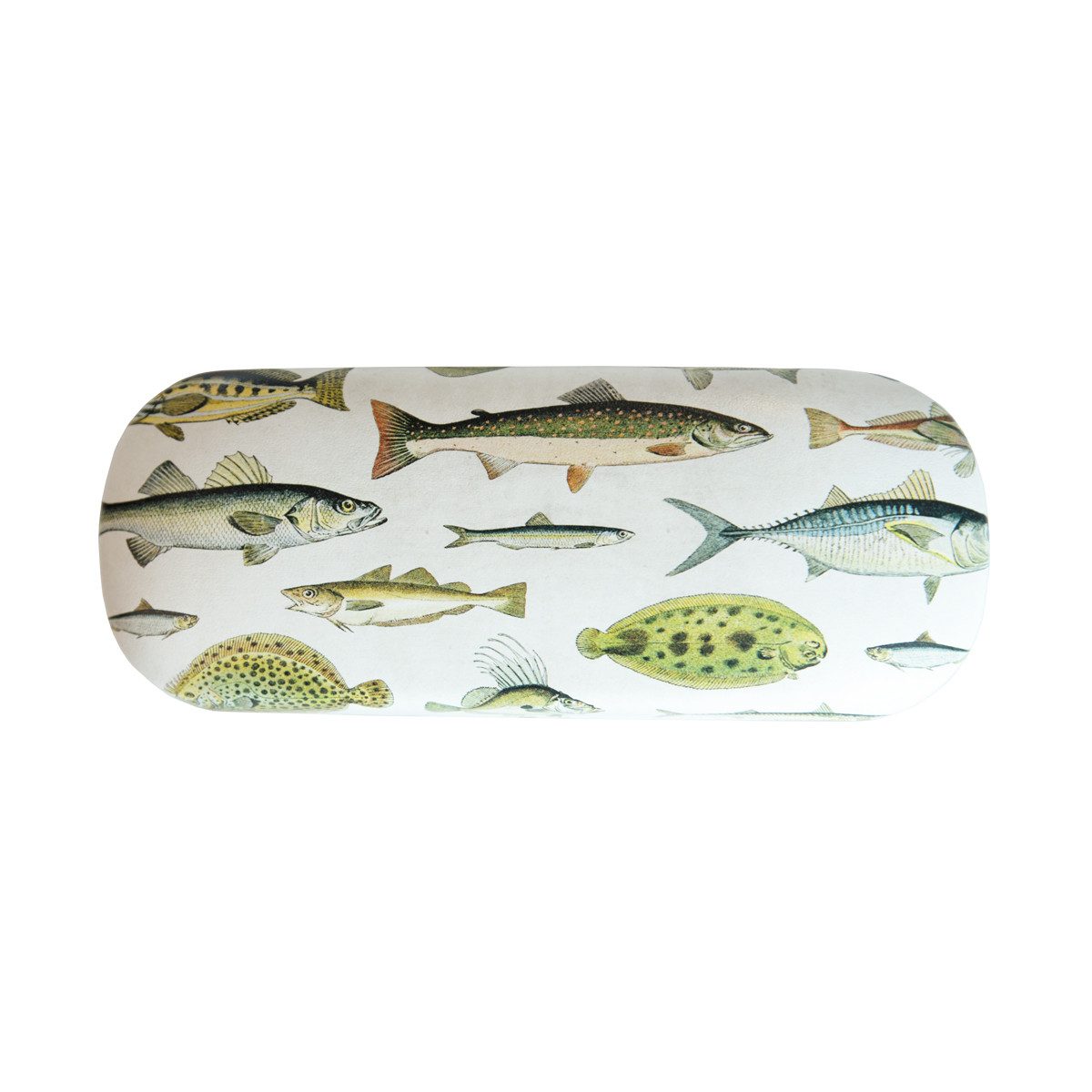 Brillenetui Vintage Fish