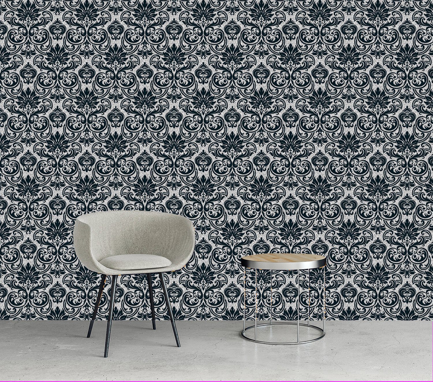 queence Vinyltapete Bruak, glatt, Farbverlauf, abstrakt, bedruckt, 90x250cm günstig online kaufen